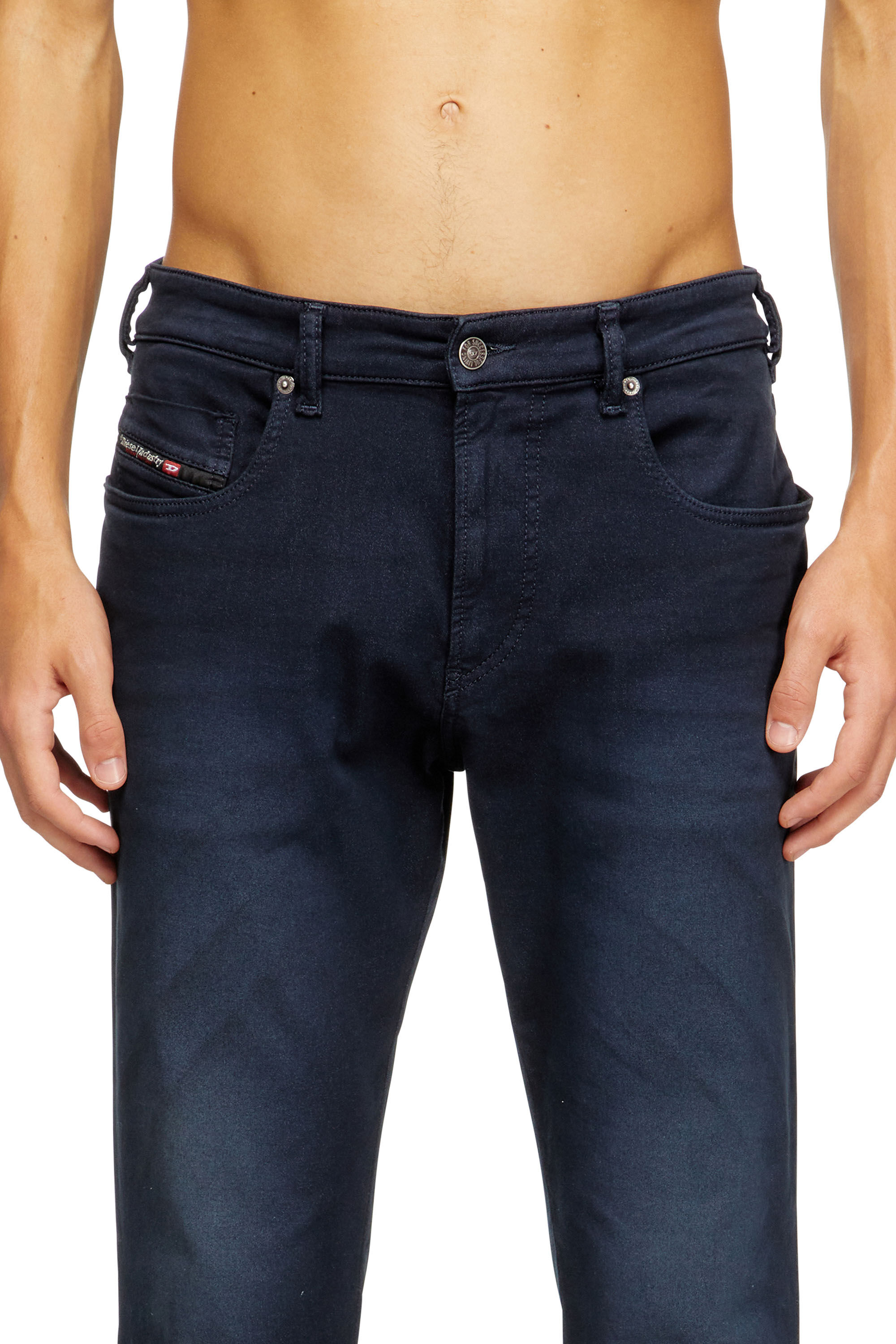 Diesel - Slim 2062 D-Strukt Joggjeans® 0670M Homme, Bleu Foncé - Image 5