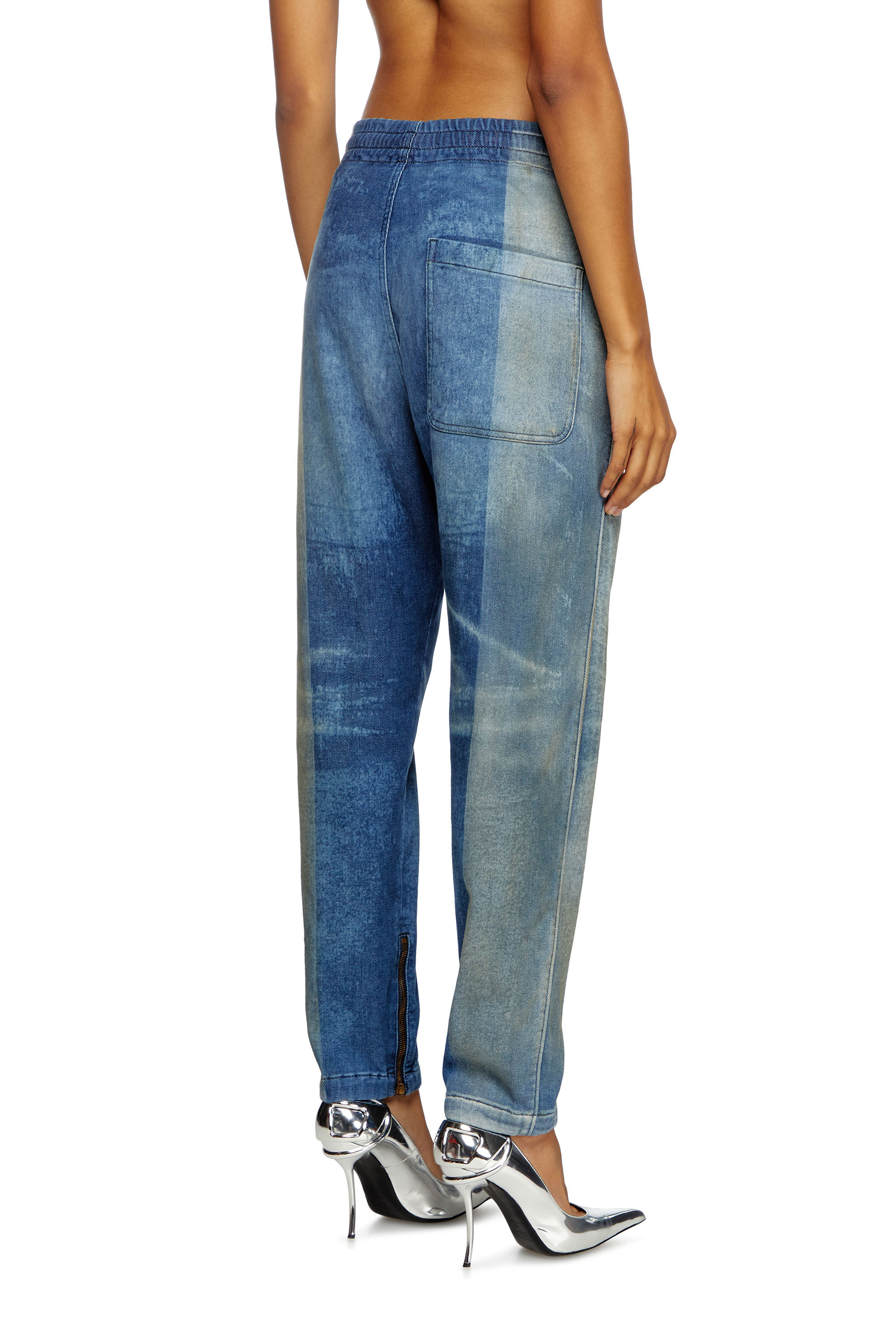 Diesel - Unisex Tapered D-Larry 09L05, Blu medio - Image 4