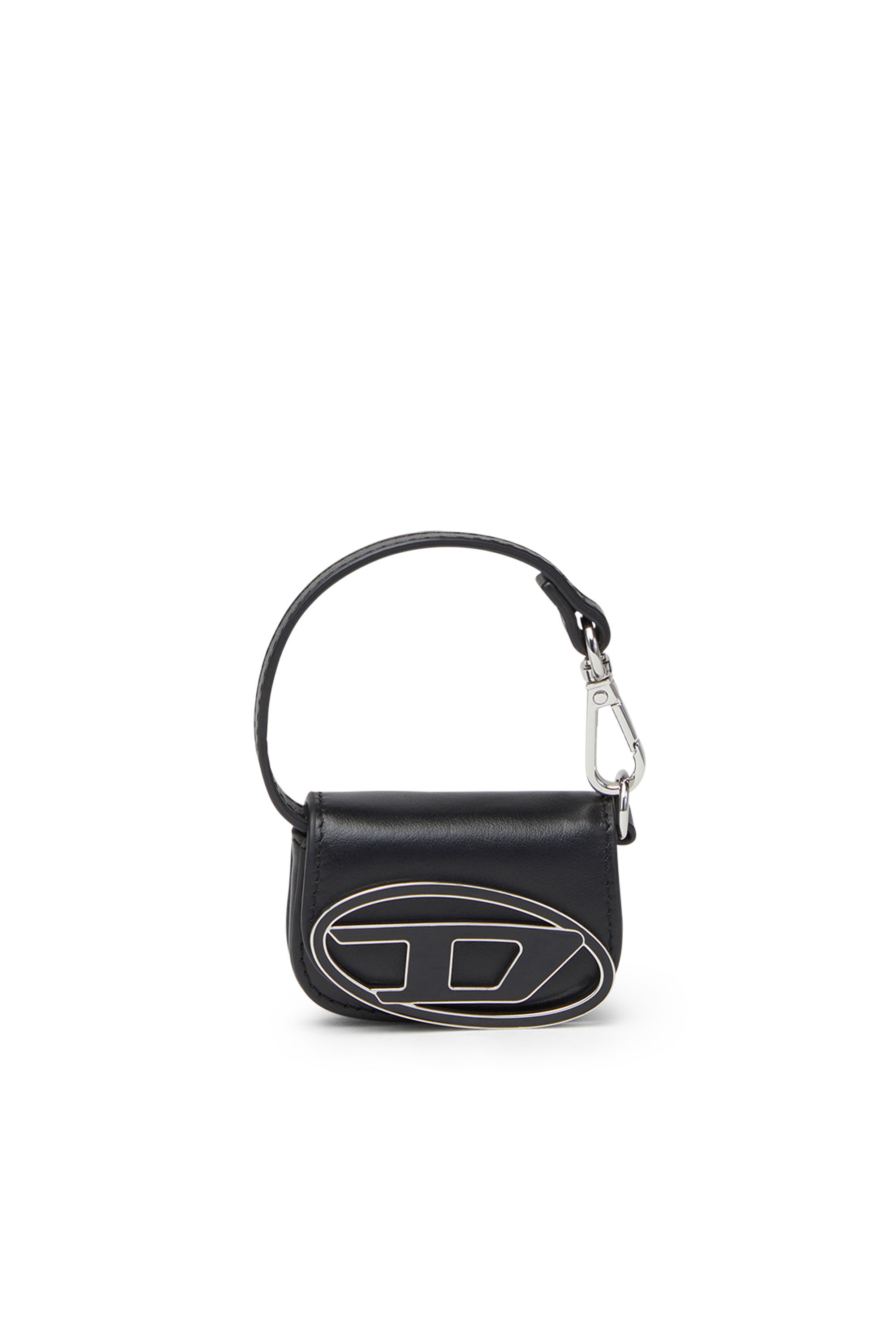 Diesel - 1DR MICRO, Breloque de sac en cuir Femme in Noir - 1