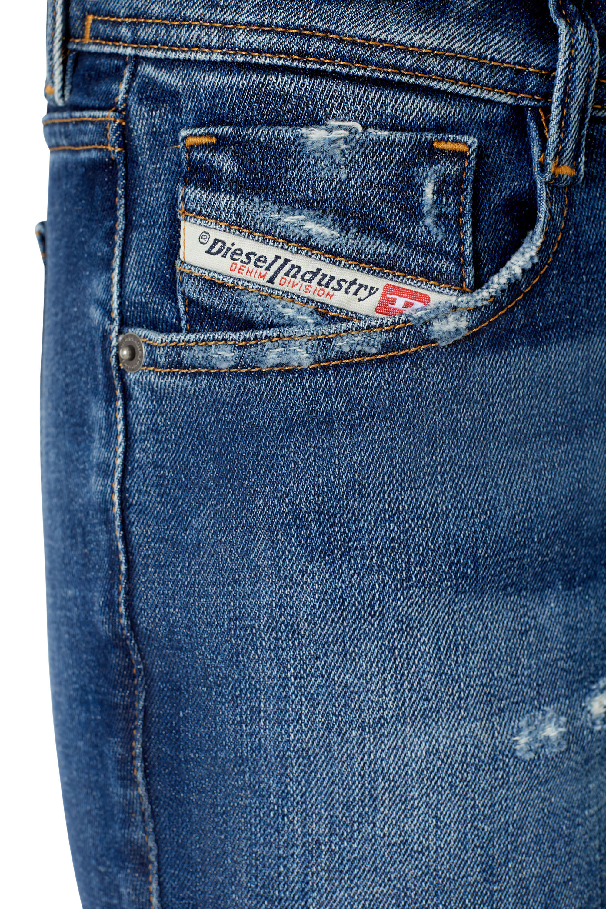 Diesel - 1969 D-EBBEY 09E45 Bootcut and Flare Jeans, Mittelblau - Image 6