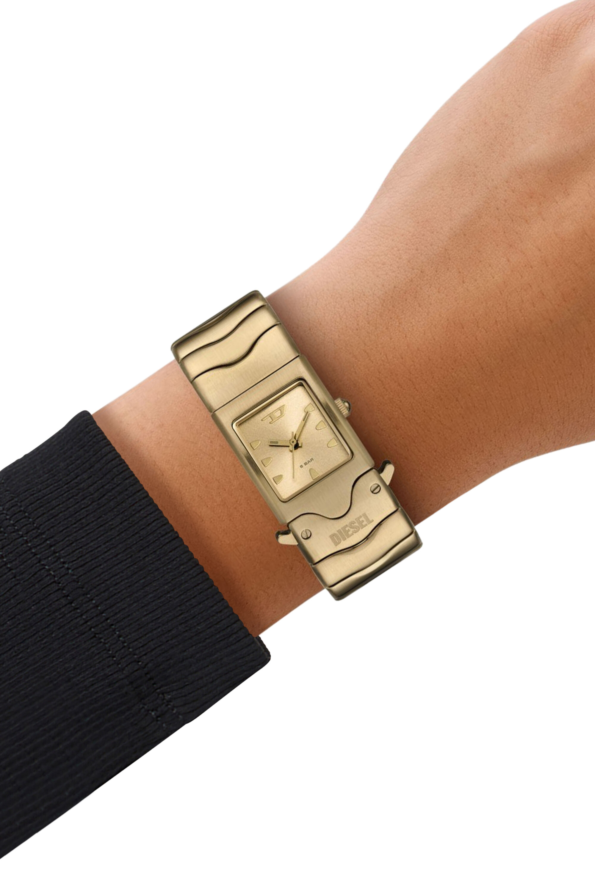 Diesel - DZ2223, Montre Closer en acier inoxydable Mixte in Doré - 4