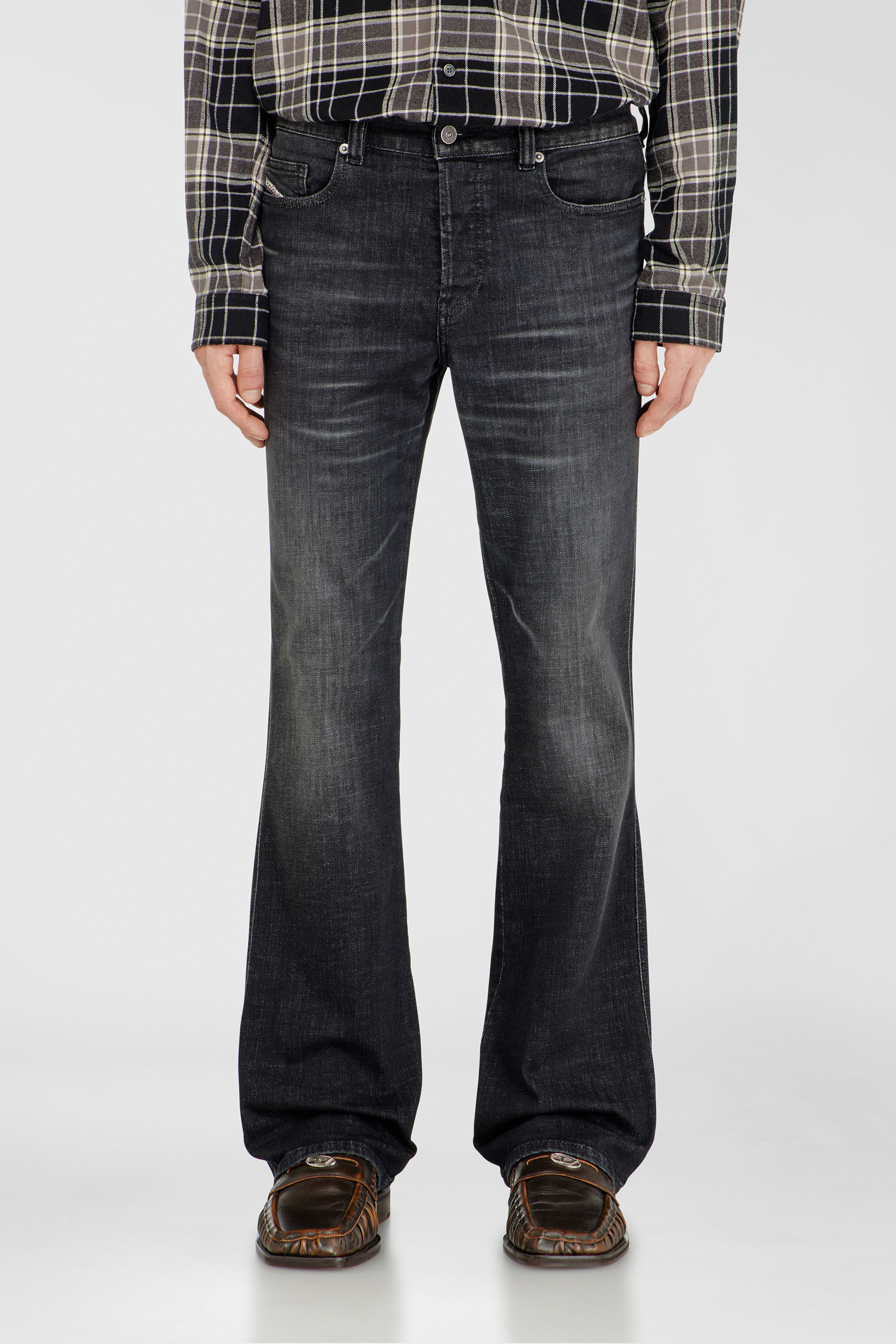 Diesel - Herren Bootcut Jeans 1998 D-Buck 09H34, Schwarz/Dunkelgrau - 4