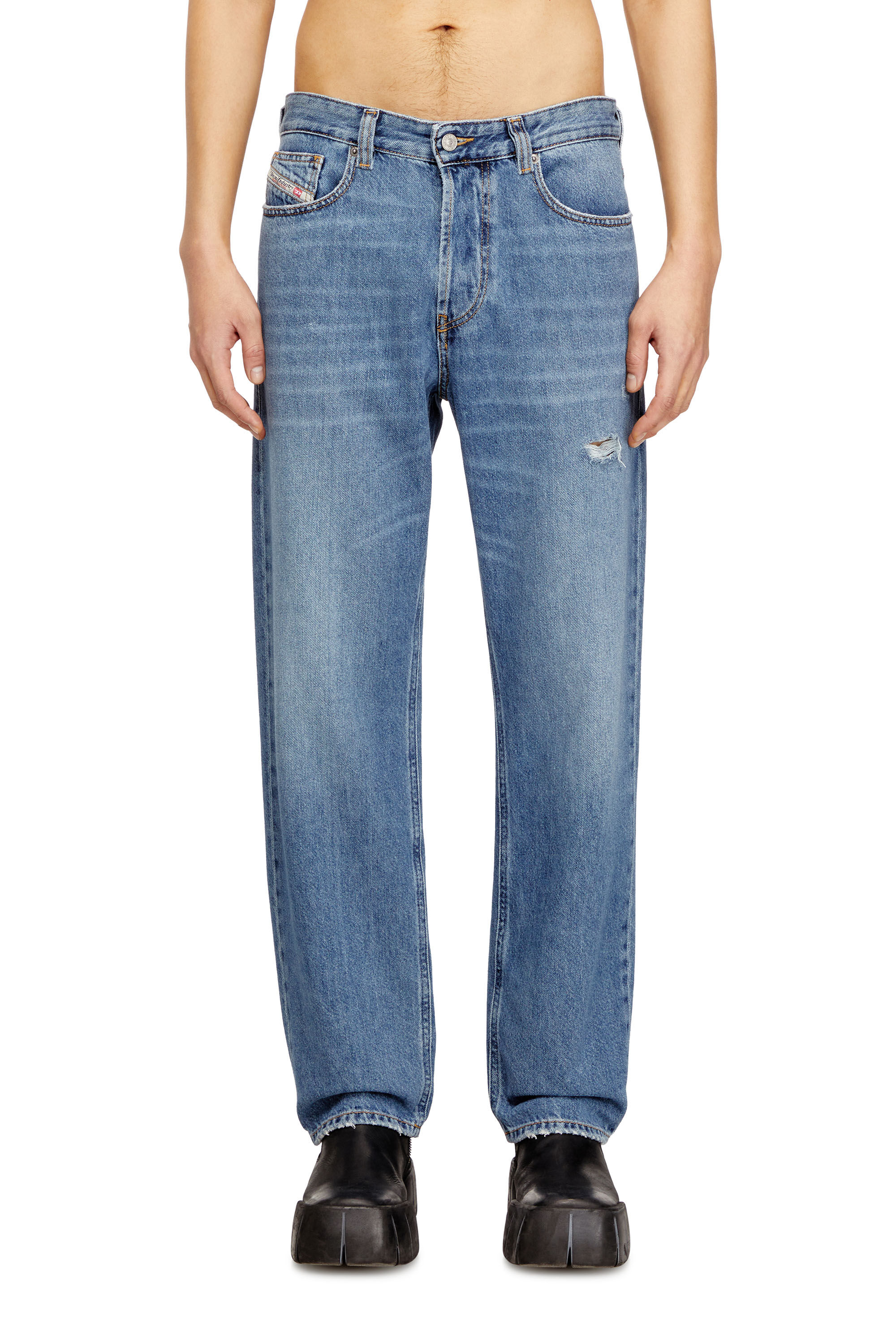 Diesel - Herren Regular Jeans 2024 D-Macs 09N69, Hellblau - 2