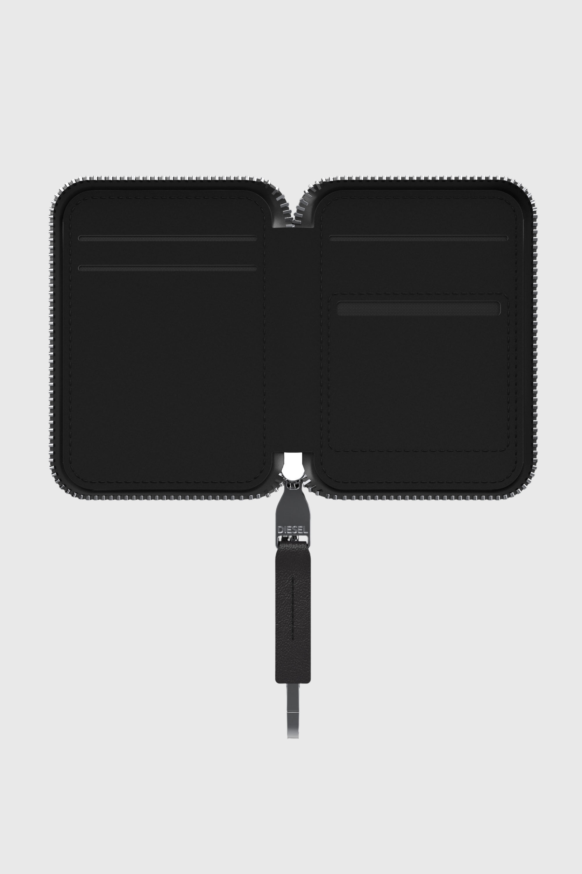 Diesel - 60667 UNIVERSAL POUCH, Unisex Oval D MagSafe-Tasche in Schwarz - 5