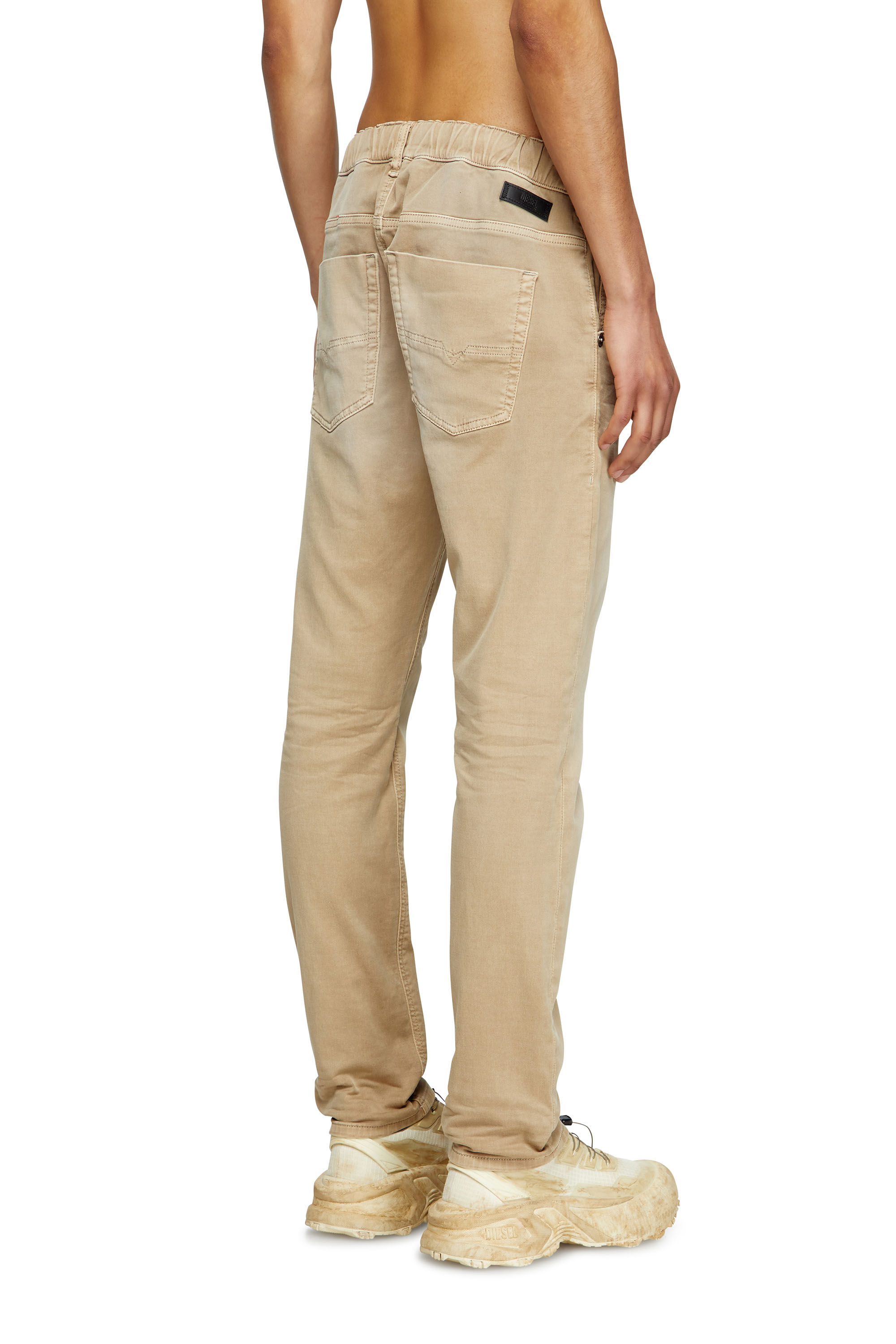 Diesel - Herren Regular 2030 D-Krooley Joggjeans® 0670M, Beige - 4
