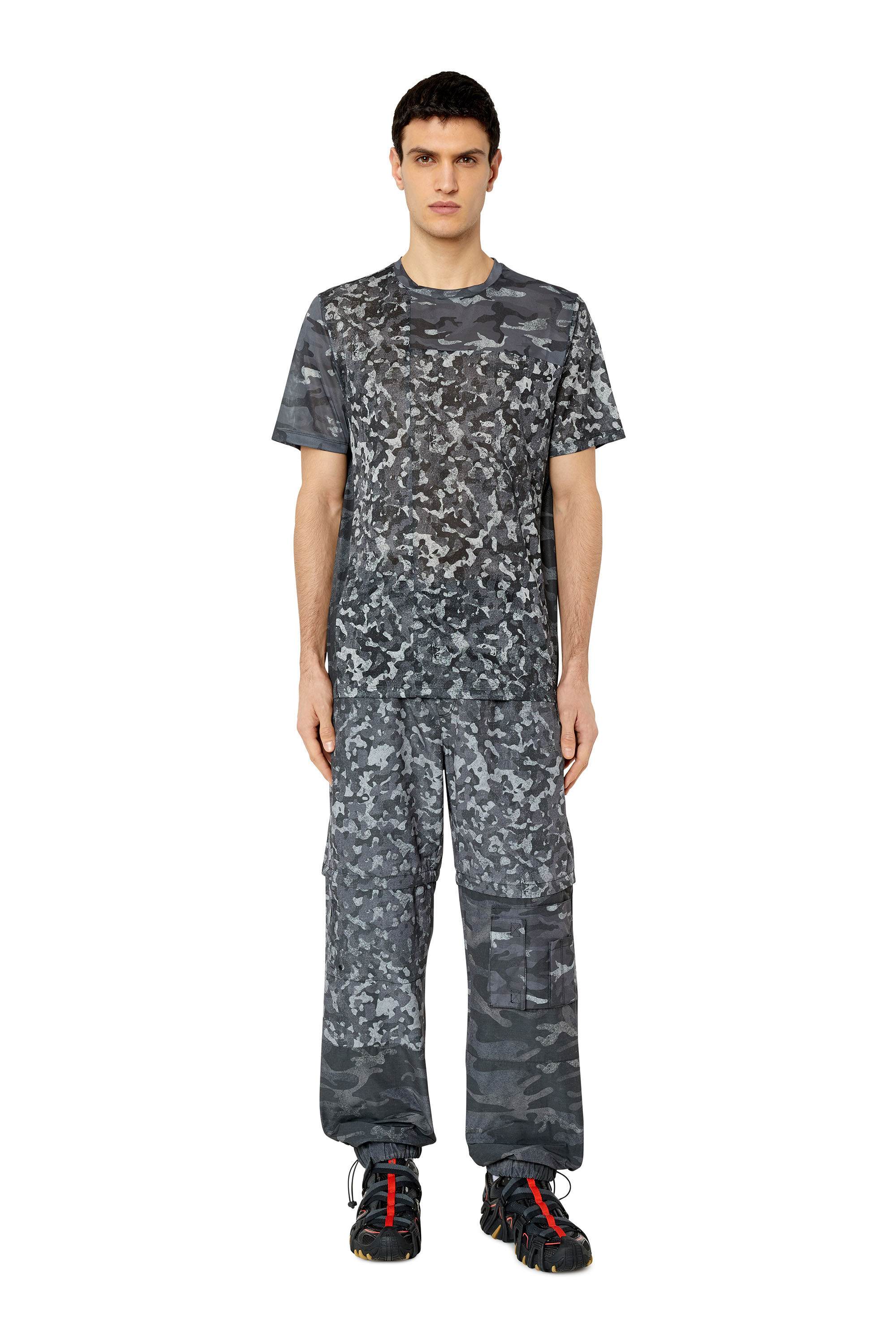 Diesel - AMTEE-MENG-WT09, Grey/Black - Image 1