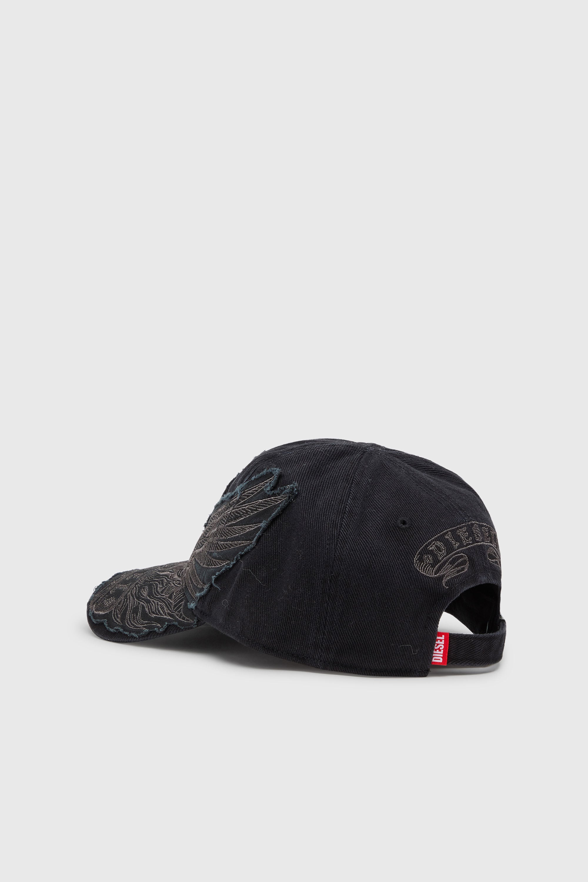 Diesel - C-PHENIX, Herren Baseballkappe mit Phoenix-Stickerei in Schwarz - 2