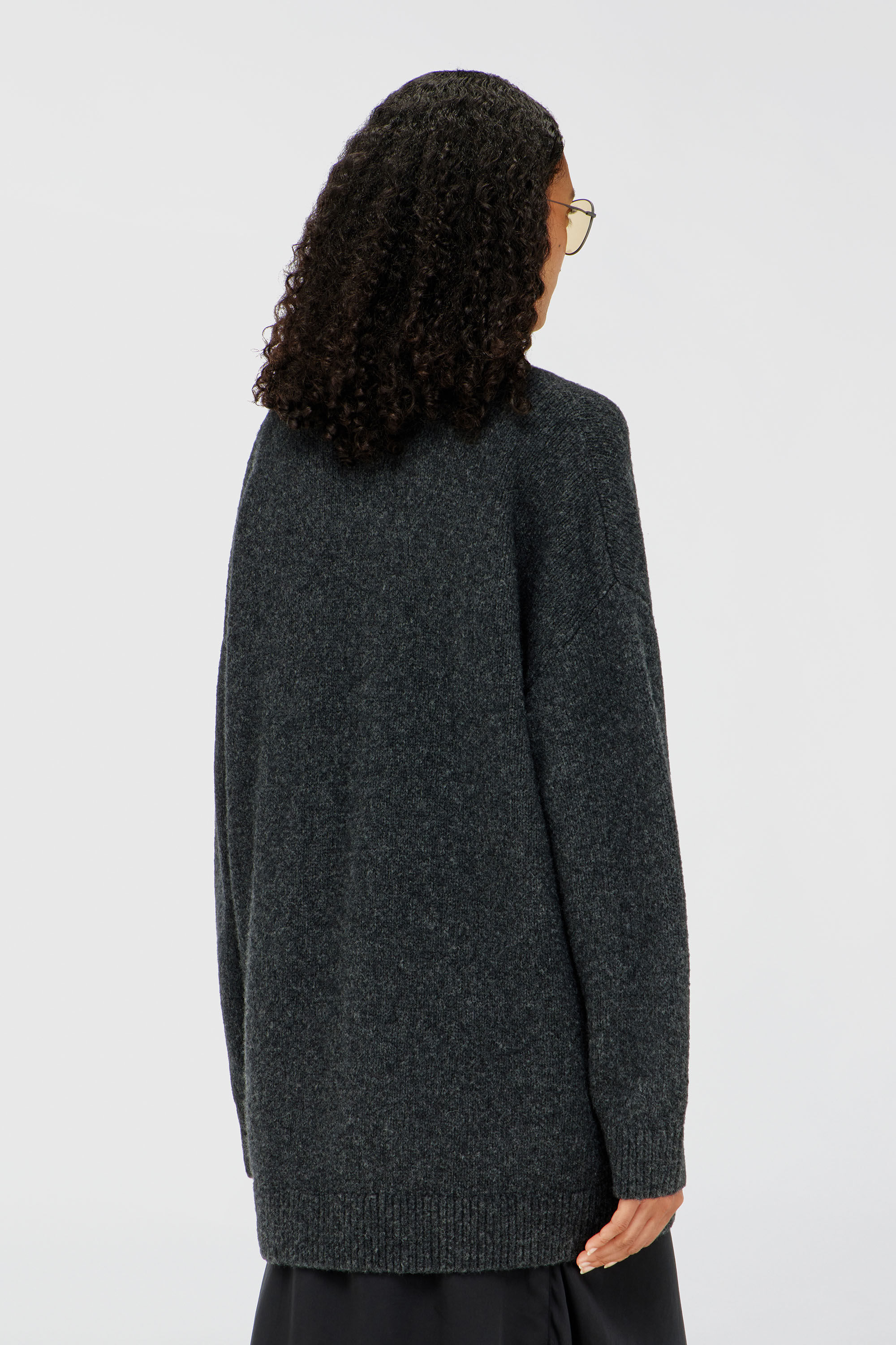 Diesel - M-AREELA, Cardigan en m&eacute;lange de laine et d'alpaga Femme in Polychrome - 4