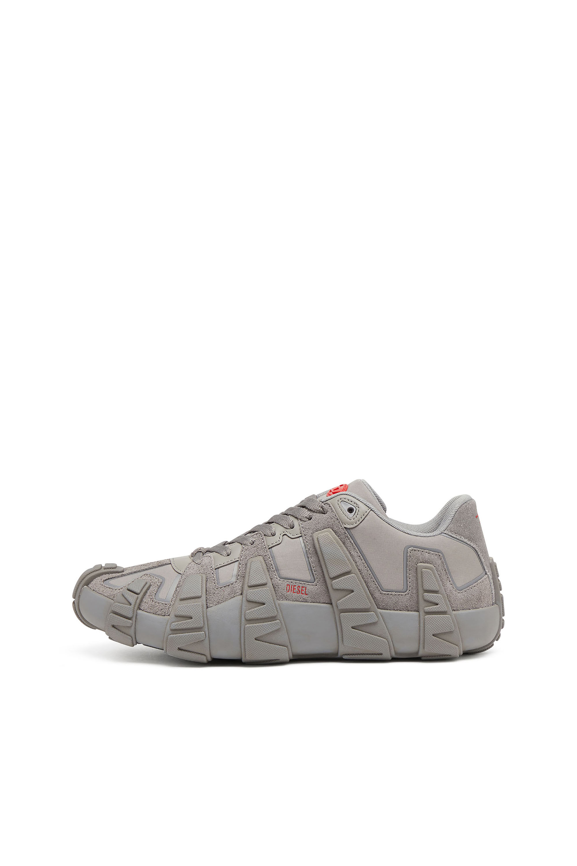 Diesel - S-D-GRIFFE LOW, S-D-Griffe - Sneakers in nylon Uomo in Grigio - 8