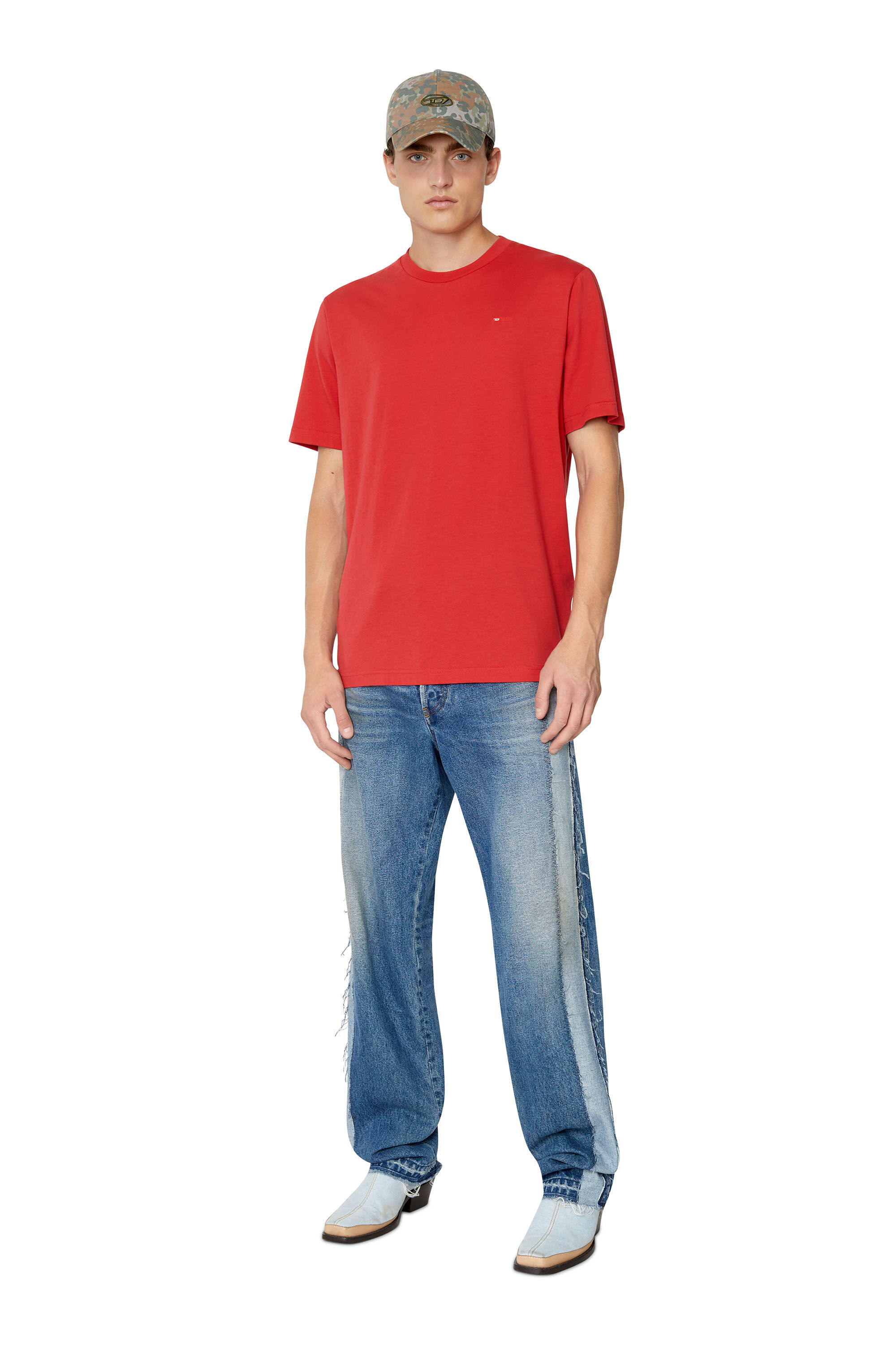 Diesel - T-JUST-MICRODIV, Rosso - Image 1