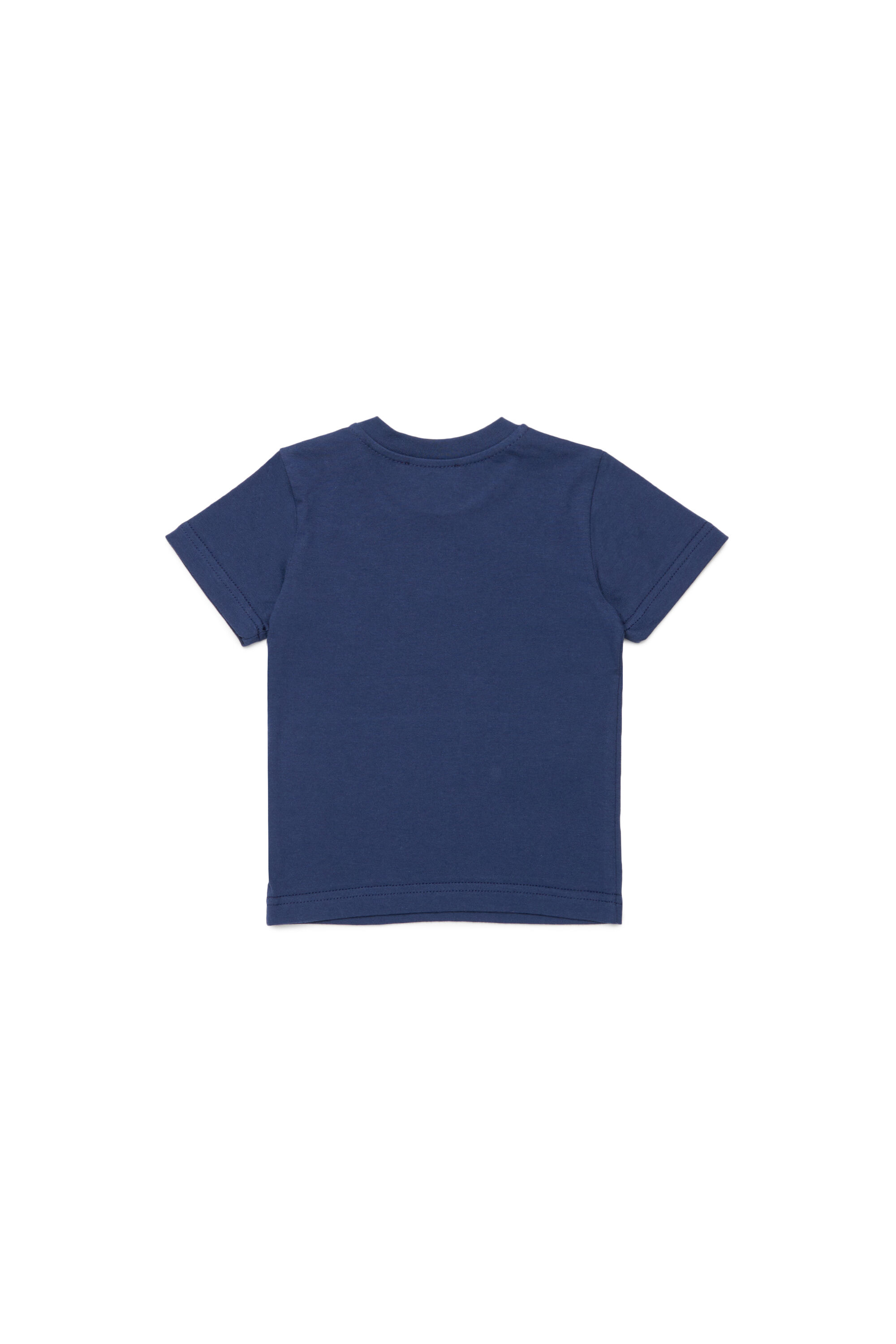 Diesel - TCERB, Mixte T-shirt avec logo Oval D in Bleu - Image 2