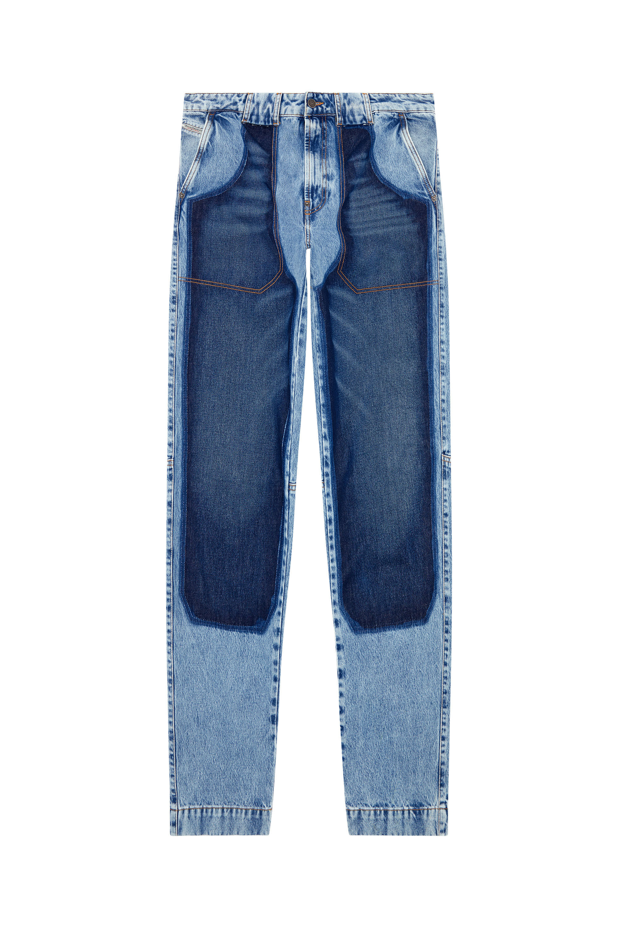 Diesel - Tapered Jeans D-P-5-D 0GHAW, Bleu Clair - Image 2