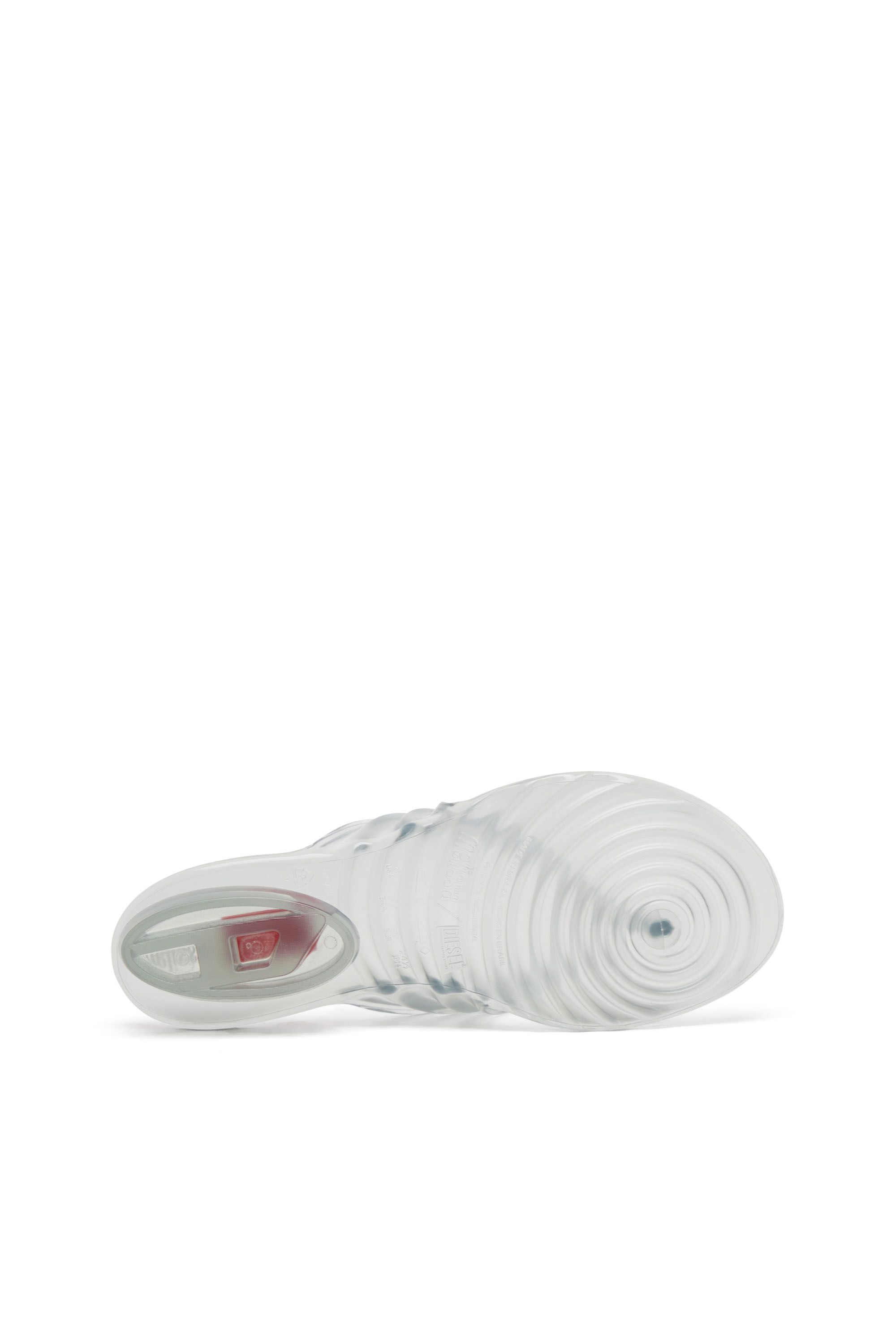 Diesel - MELISSA QUANTUM THONG, Damen Künstlerisch gestaltete Flip-Flops aus Melflex® in Hellgrau - 5