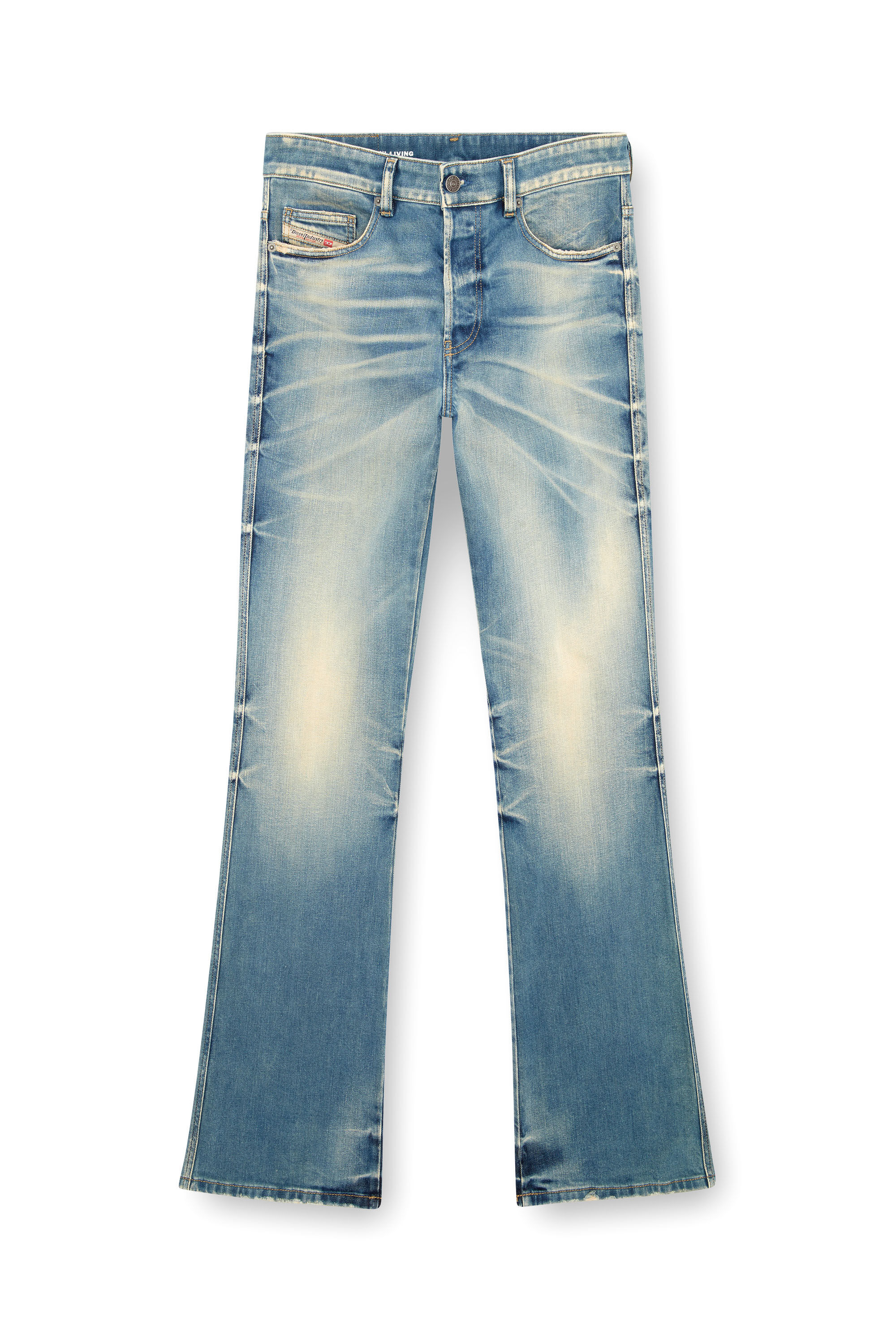Diesel - Homme Bootcut Jeans 1998 D-Buck 09J62, Bleu moyen - Image 2