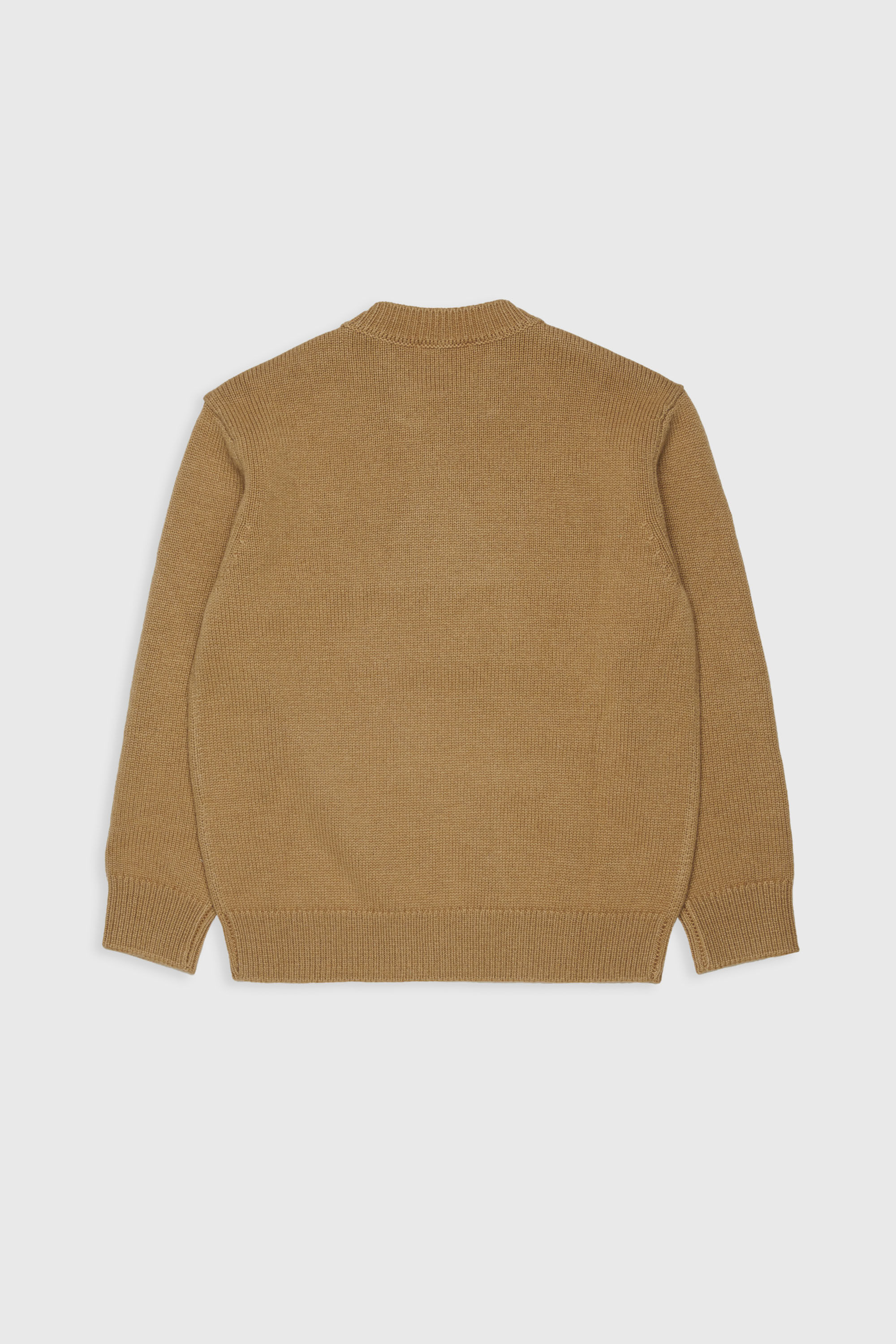 Diesel - KONZI OVER, Maglia in cachemire con logo destroyed Uomo in Marrone - 2