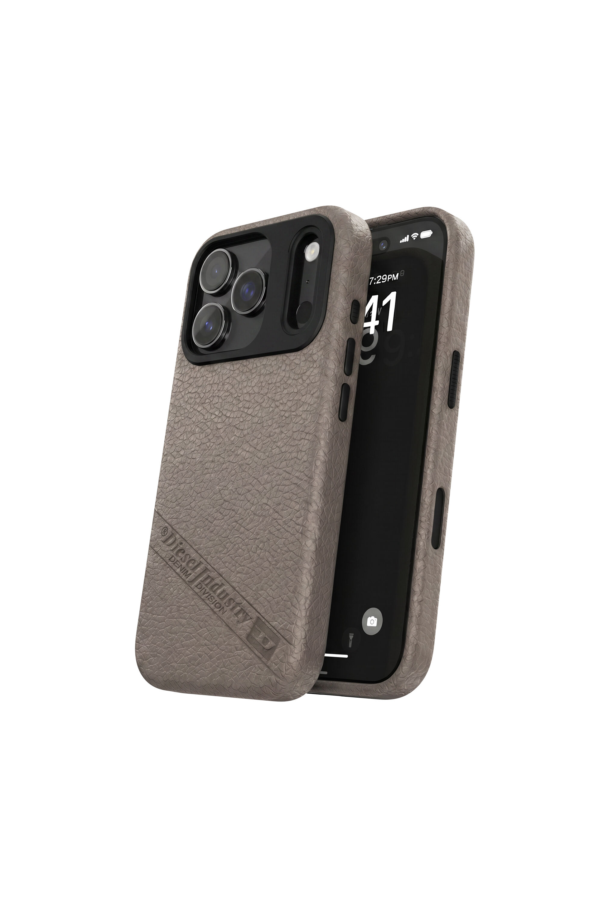 Diesel - 60644 MOULDED CASE, Unisex Flag D H&uuml;lle mit MagSafe f&uuml;r iPhone 17 Pro in Beige - 3