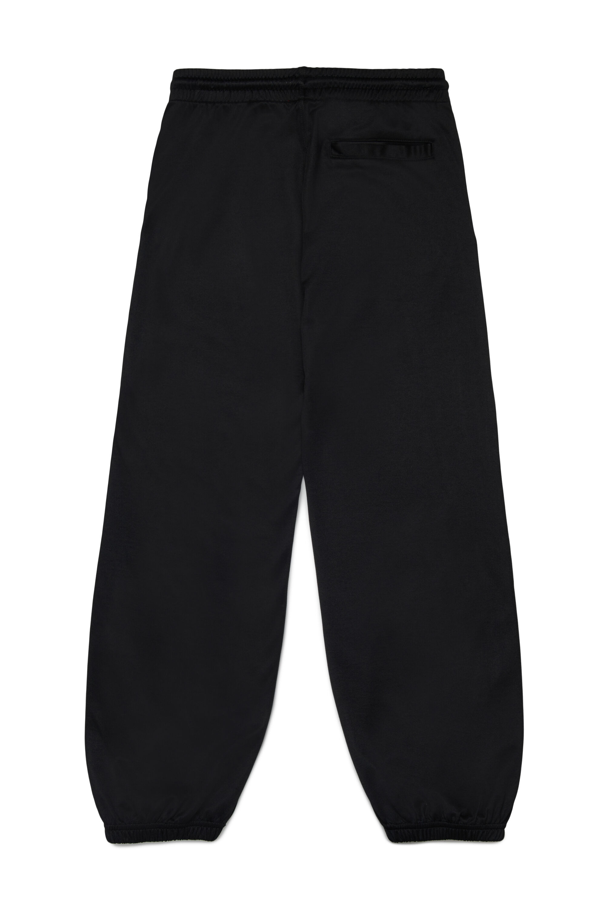 Diesel - PACARON, Man's Track pants with side bands in Black - 2