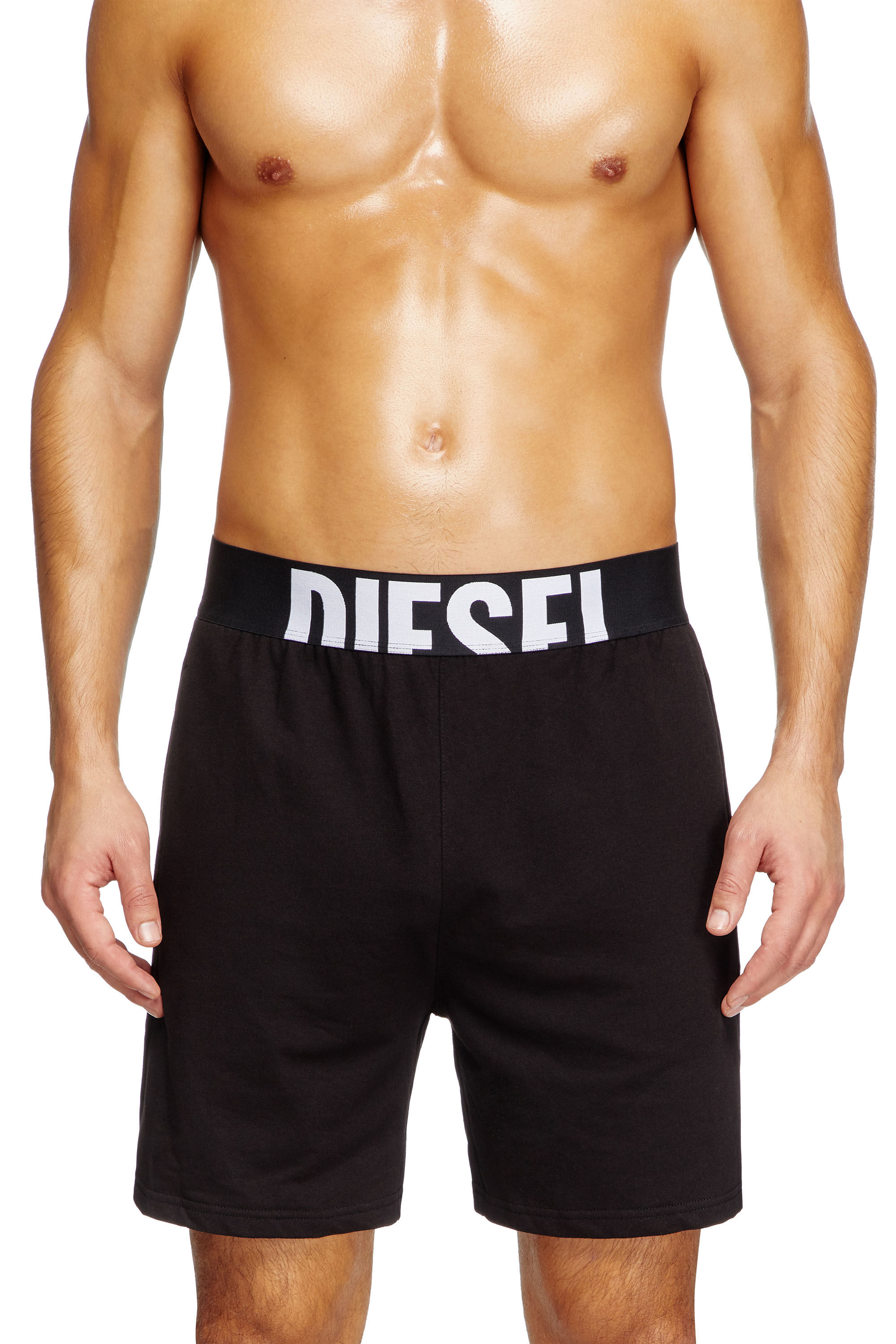 Diesel - DYLAN-D-POP, Pantaloncini pigiama Uomo in Nero - 3