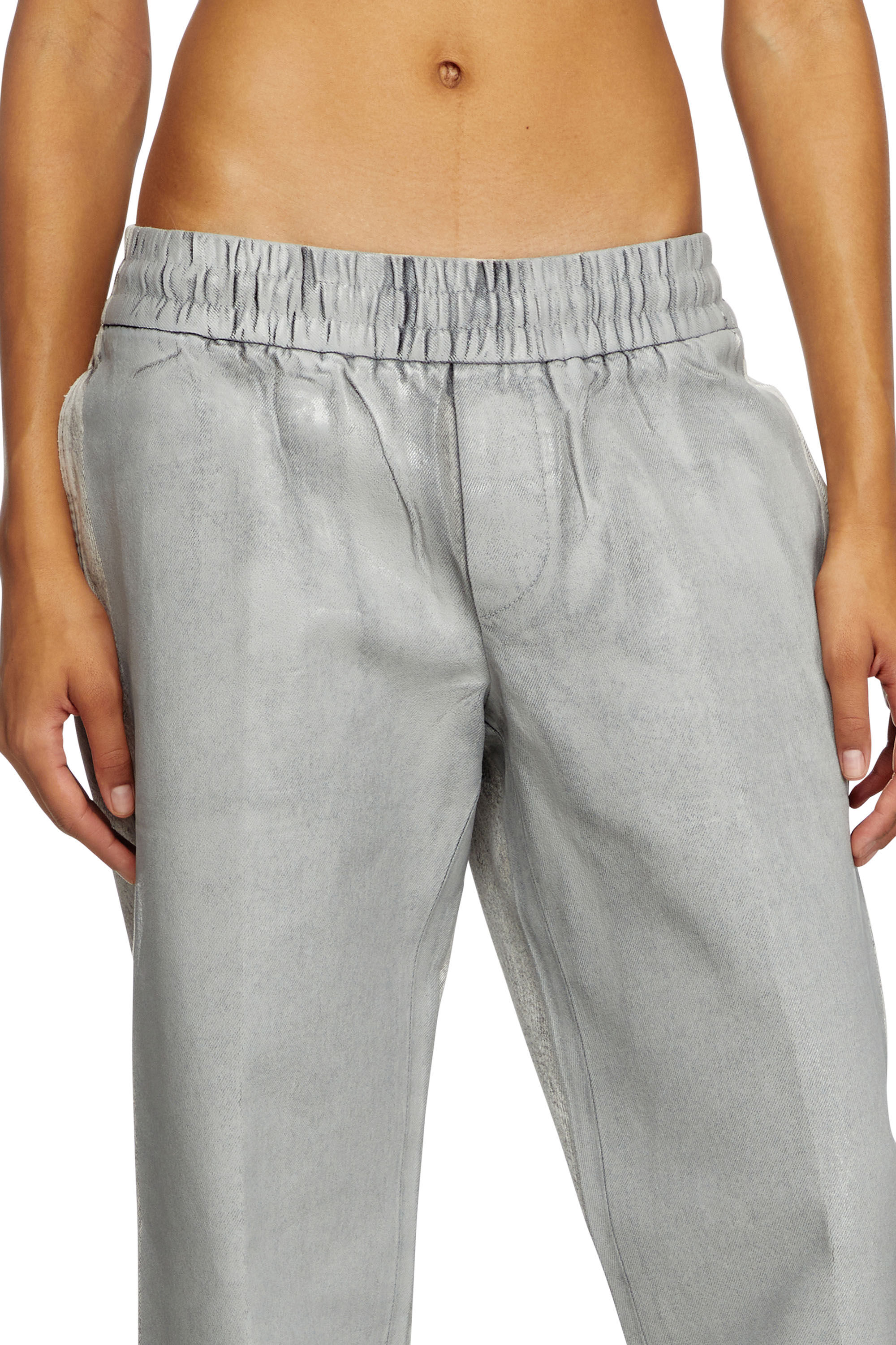 Diesel - Donna Straight Jeans D-Drey 007AH, Grigio - Image 5