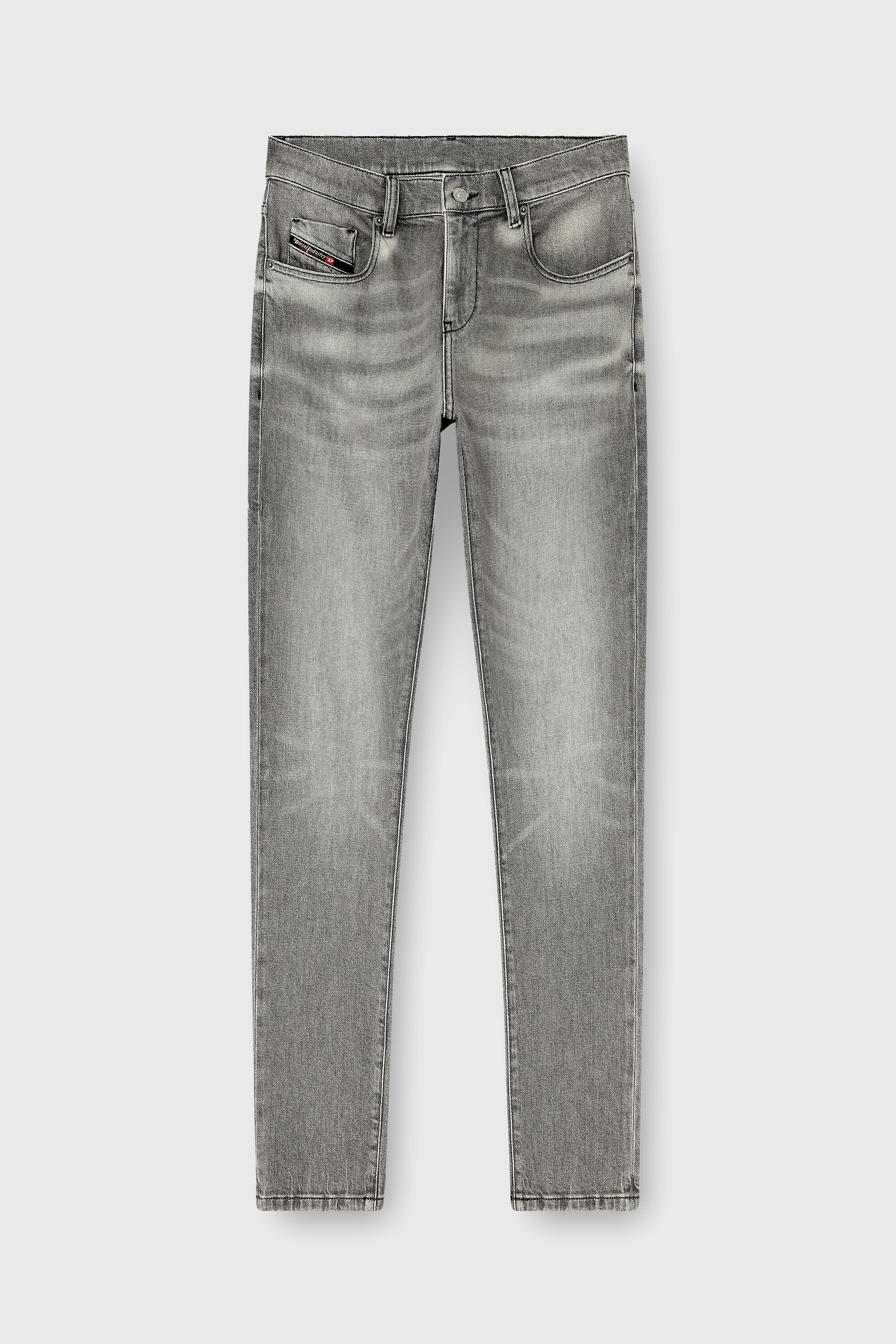 Diesel - Herren Slim Jeans 2019 D-Strukt 0KBBL, Hellgrau - 6