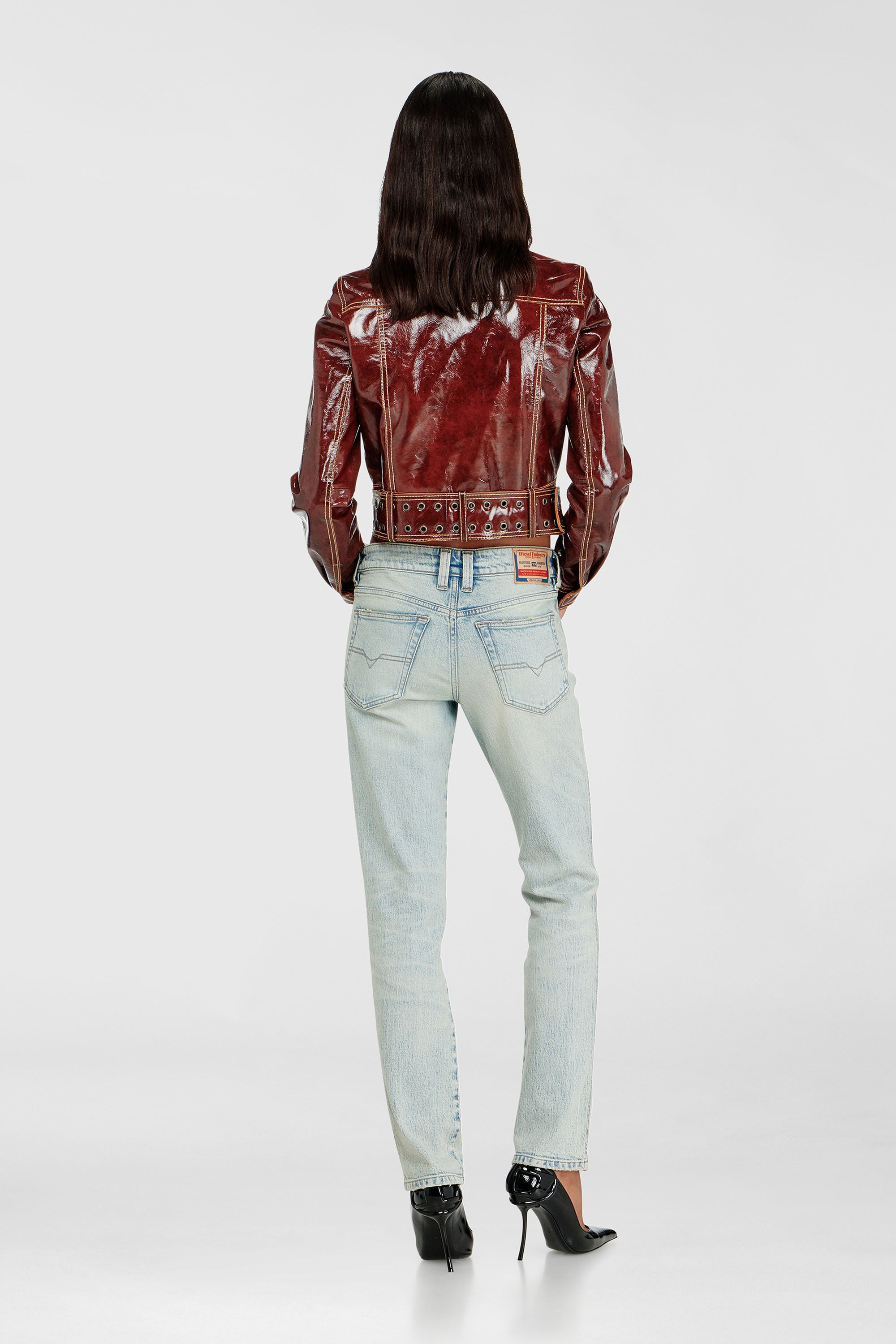 Diesel - Slim Jeans 1992 D-Jiann 0KBBK Femme, Bleu Clair - Image 3