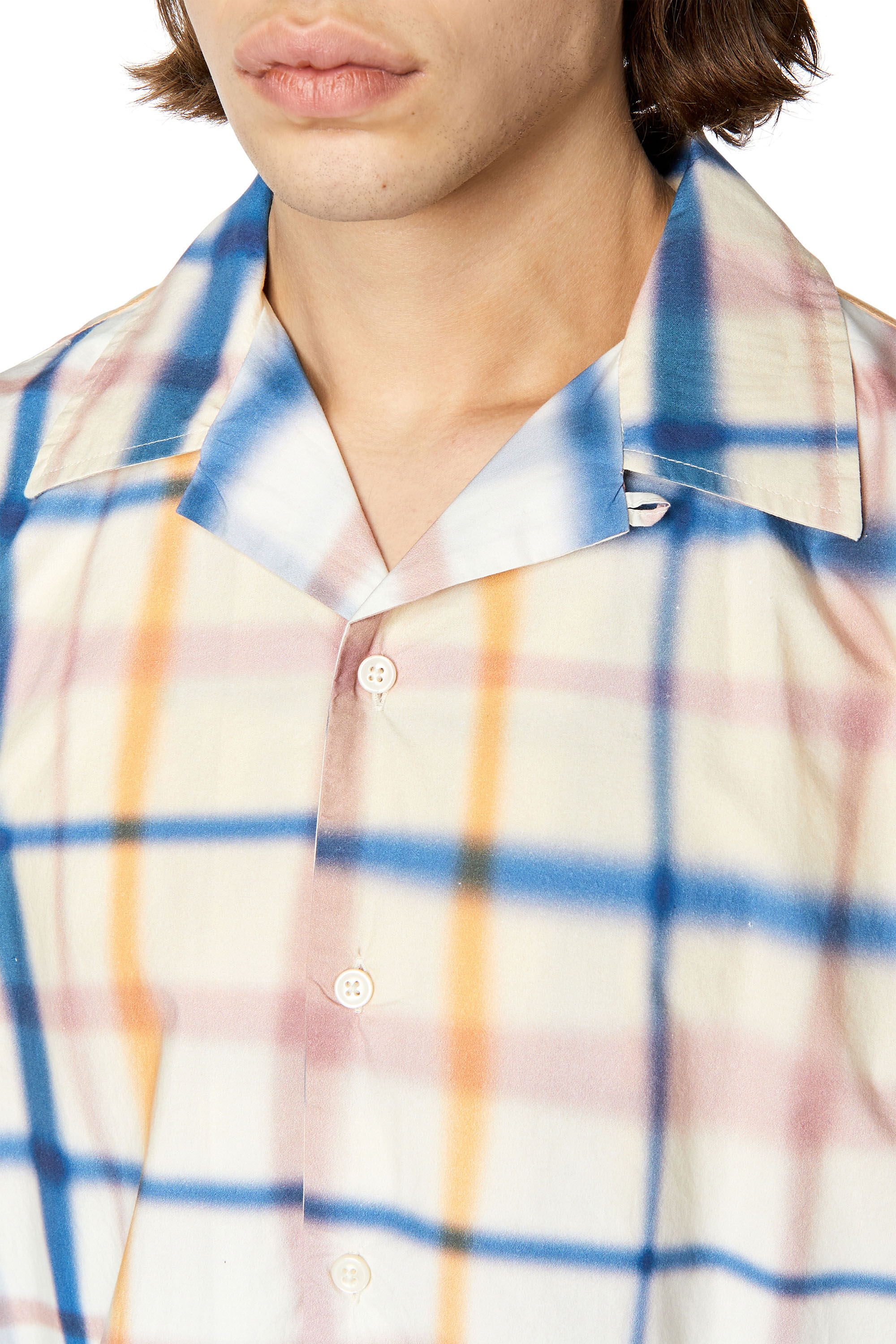 Diesel - S-FRANK-CHECK, Blue/White - Image 5