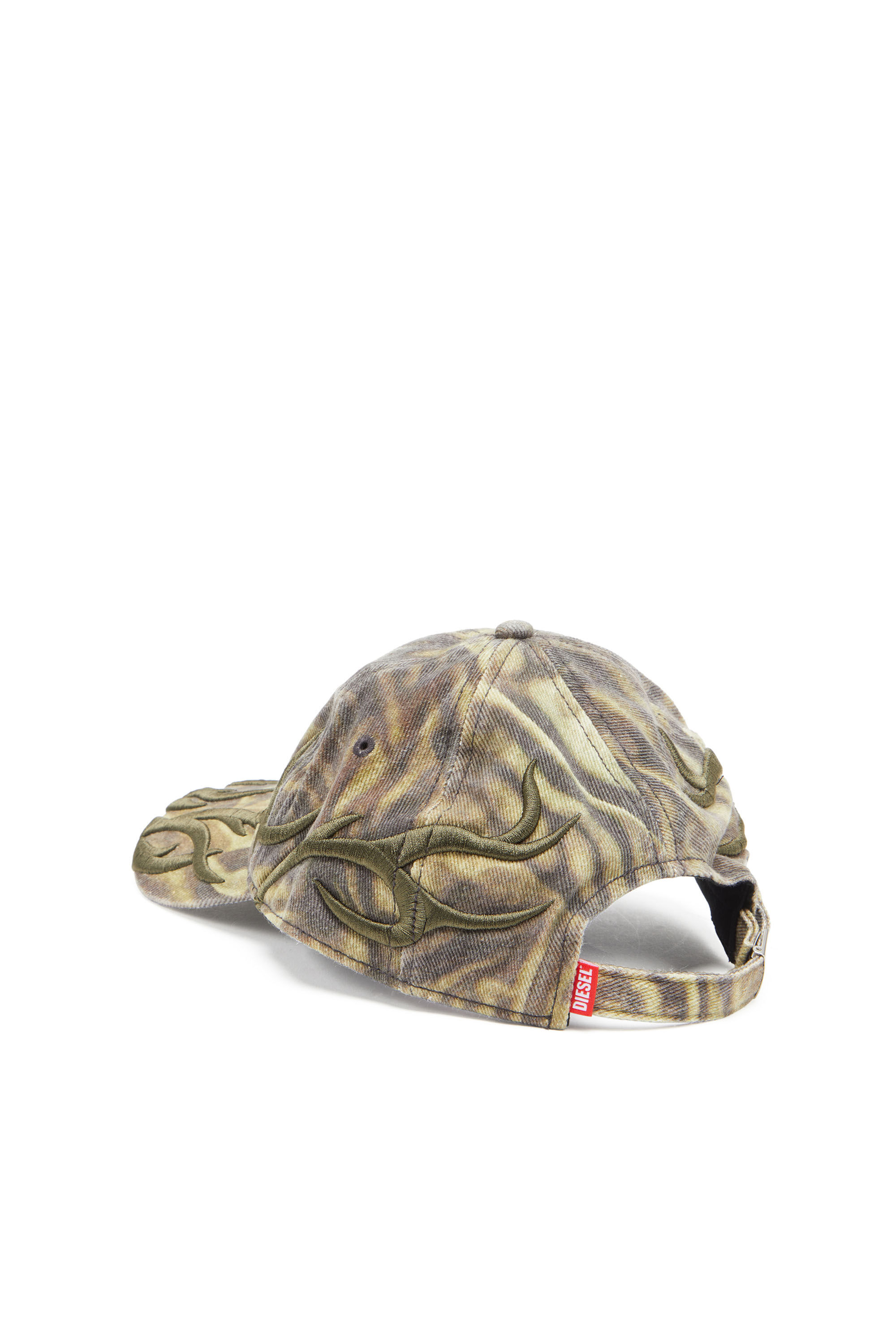 Diesel - C-AREN, Uomo Cappello da baseball camouflage con ricamo in Multicolor - Image 2