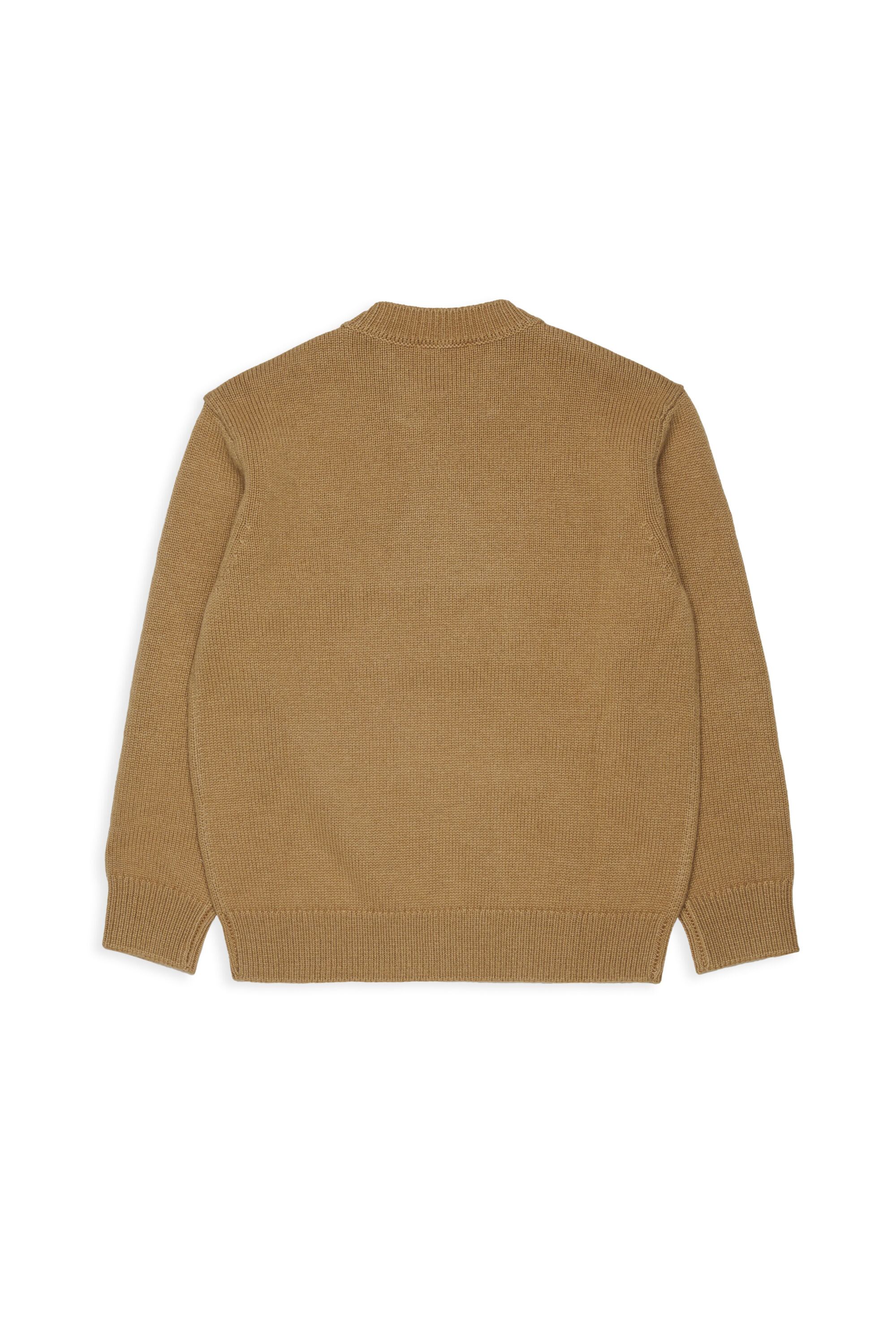Diesel - KONZI OVER, Herren Pullover mit Kaschmir-Anteil und destroyed logo in Braun - 2