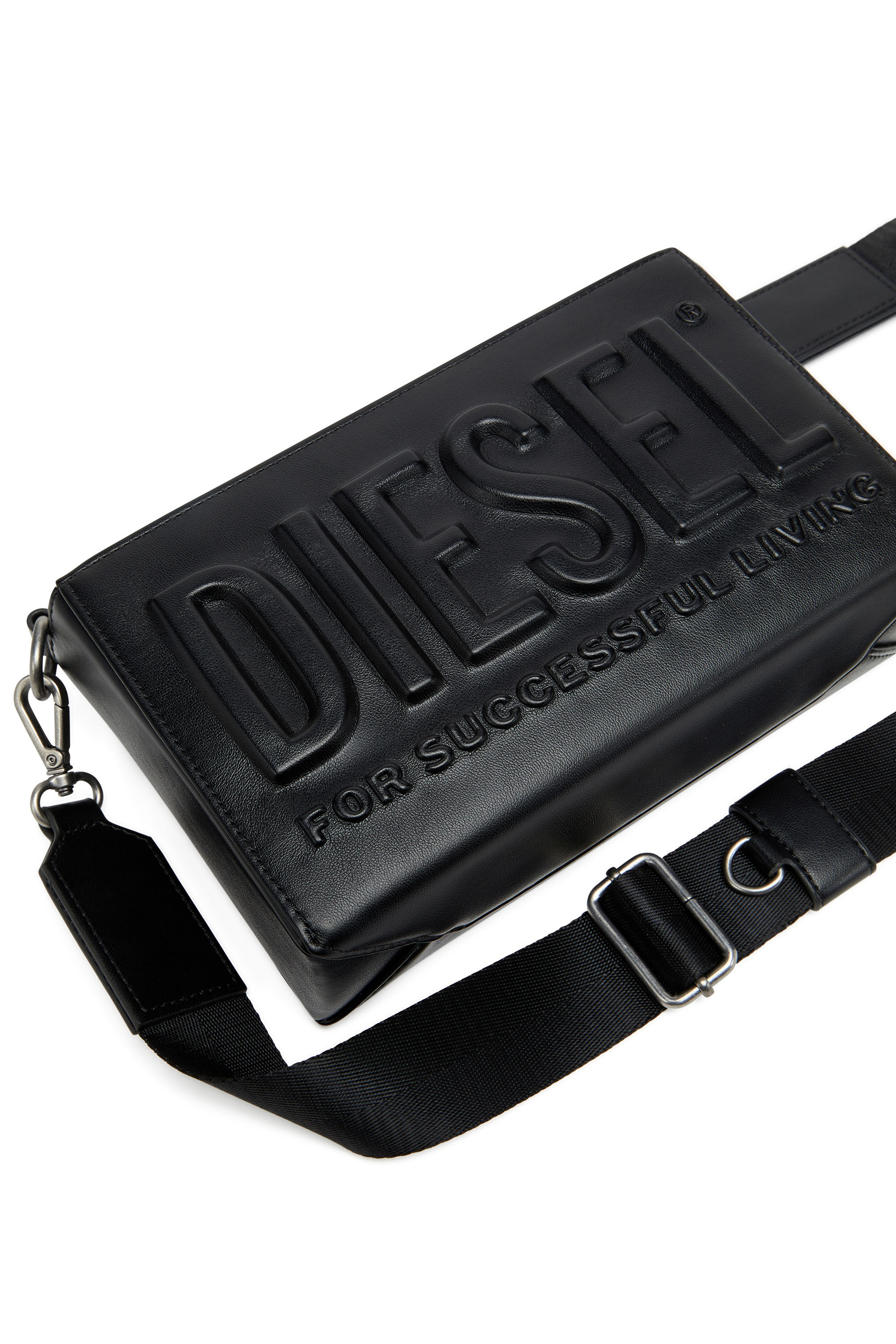 Diesel - DSL 3D CAMERA BAG, Nero - Image 5