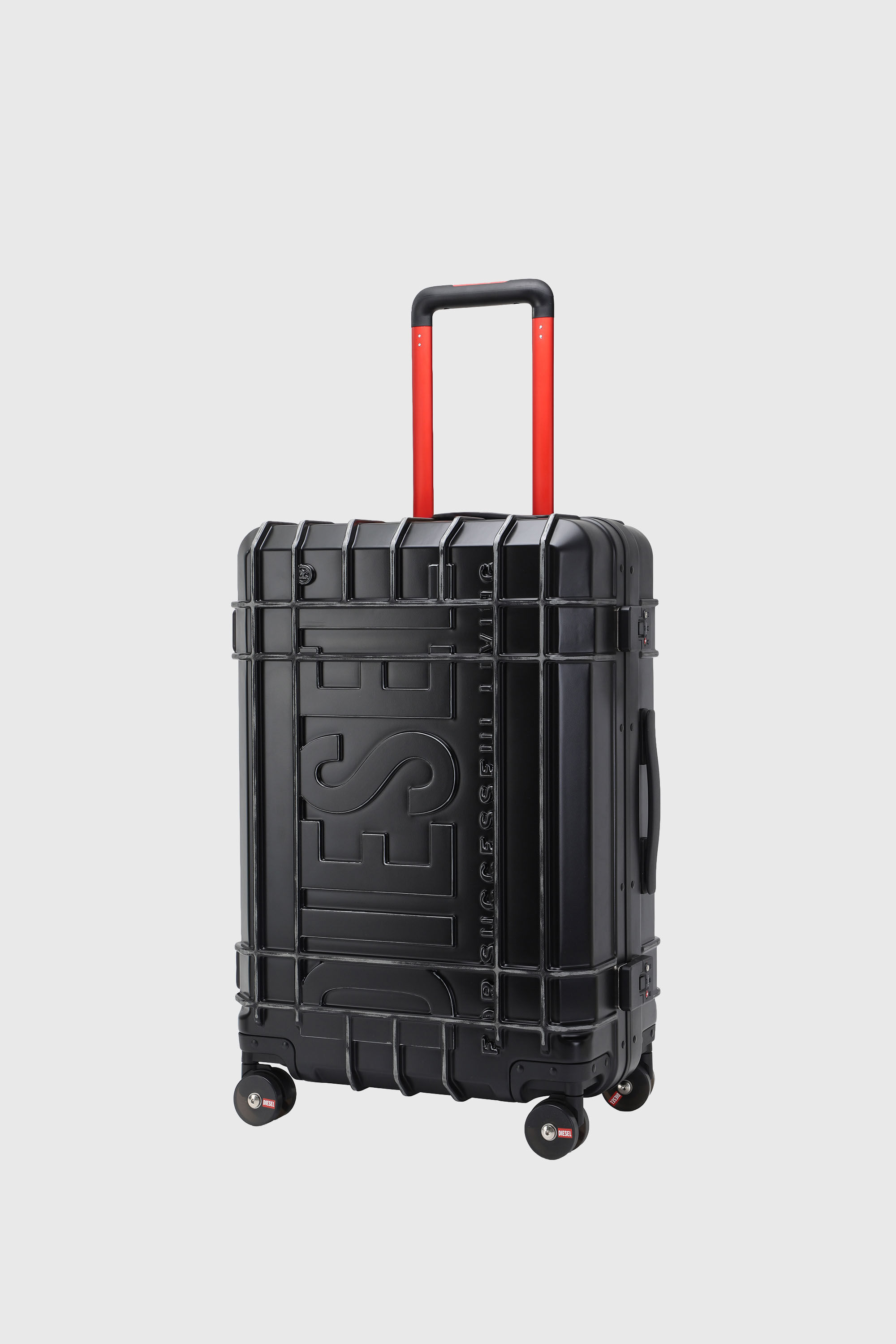 Diesel - DIESEL PC STRONG IMAGE TROLLEY- DSL003, Valise robuste taille M Mixte in Noir - 5