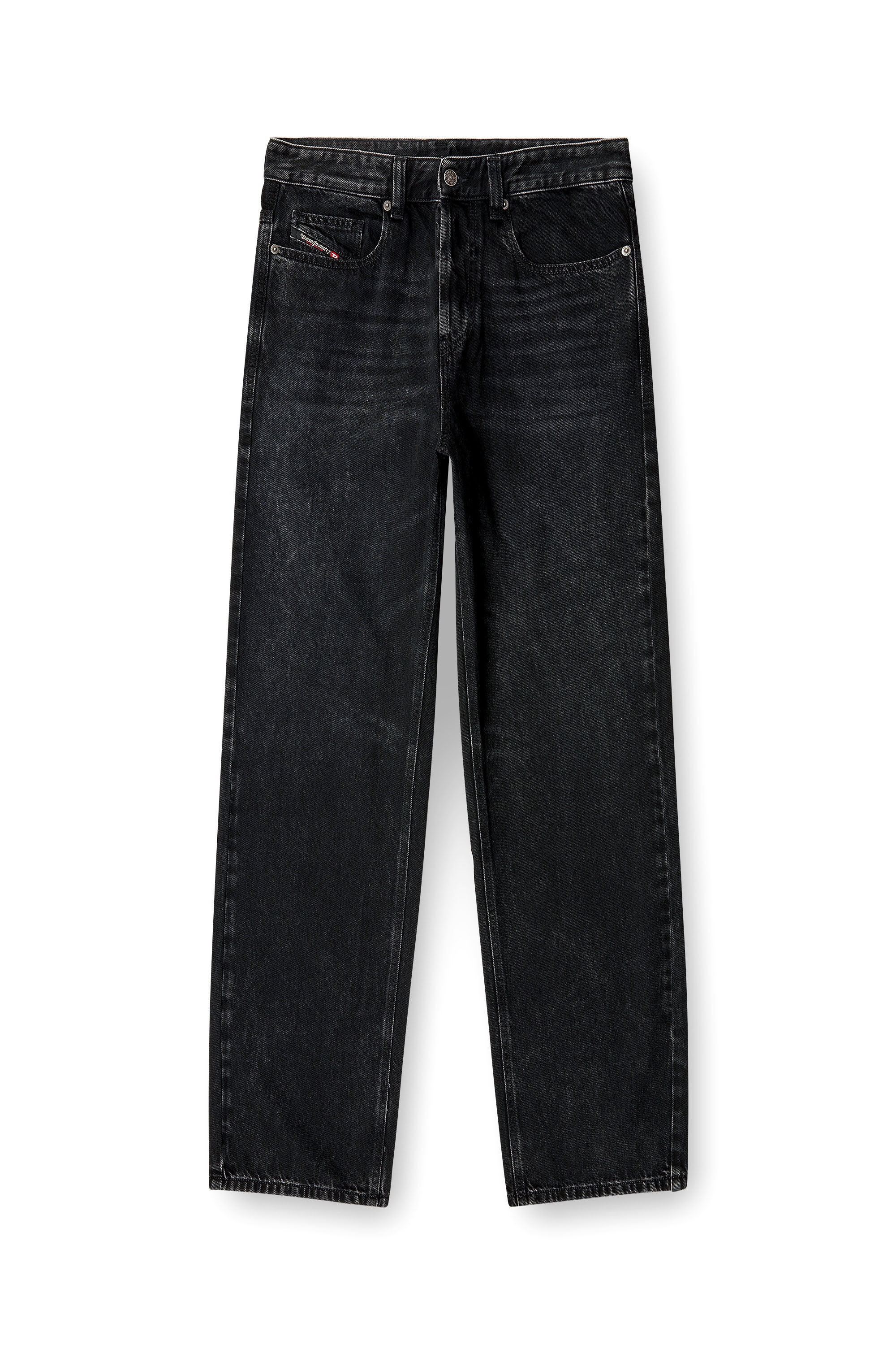 Diesel - Relaxed Jeans 2001 D-Macro 09P09 Homme, Noir/Gris fonc&eacute; - Image 6