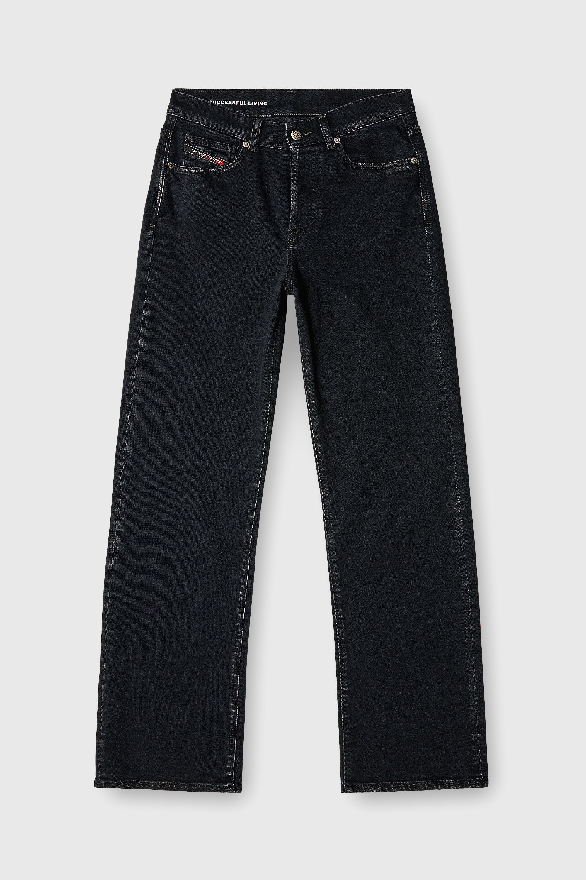 Diesel - Damen Regular Jeans 1971 D-Sent 09N89, Schwarz/Dunkelgrau - 6