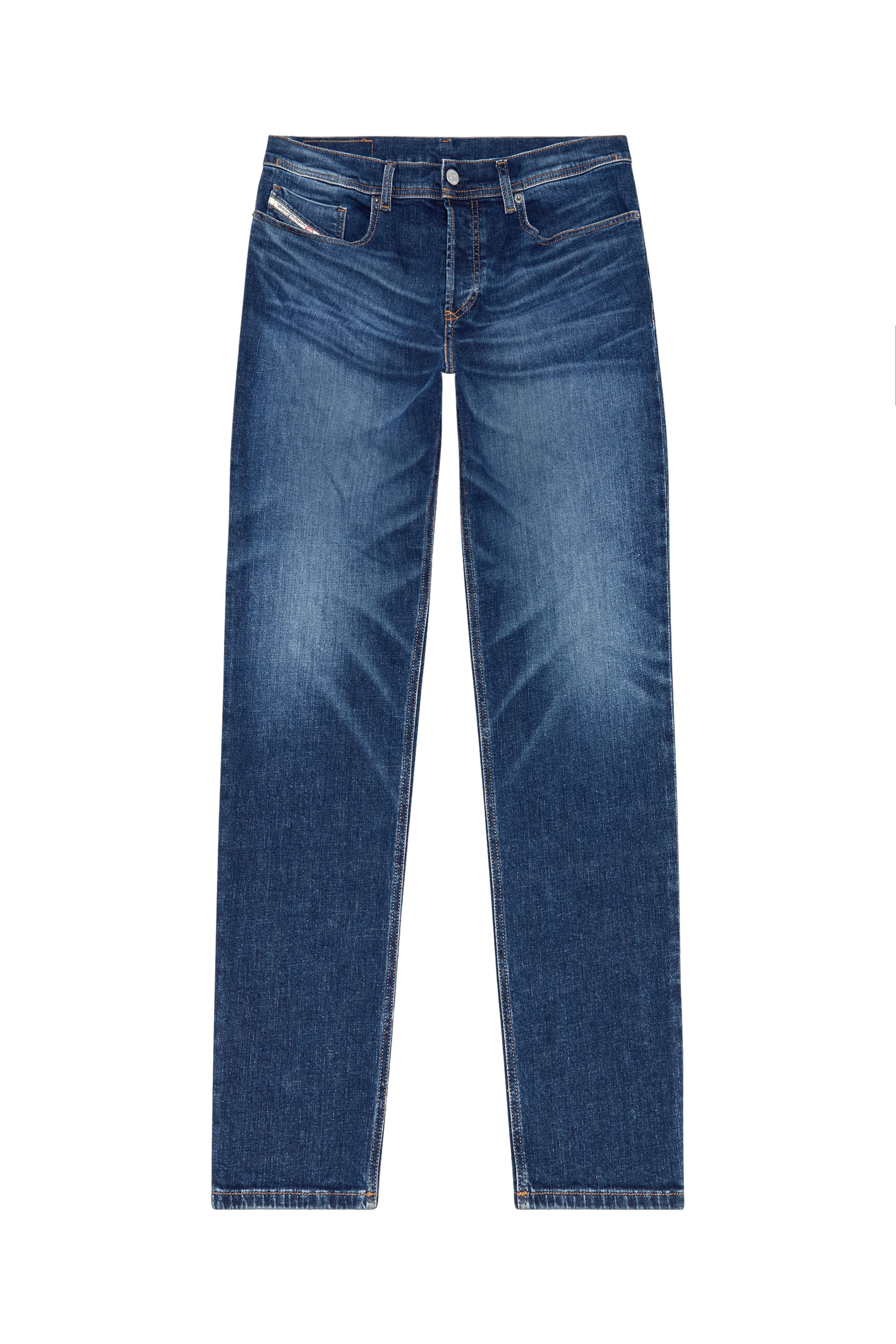 Diesel - Tapered Jeans 2023 D-Finitive 09J47, Blu Scuro - Image 2