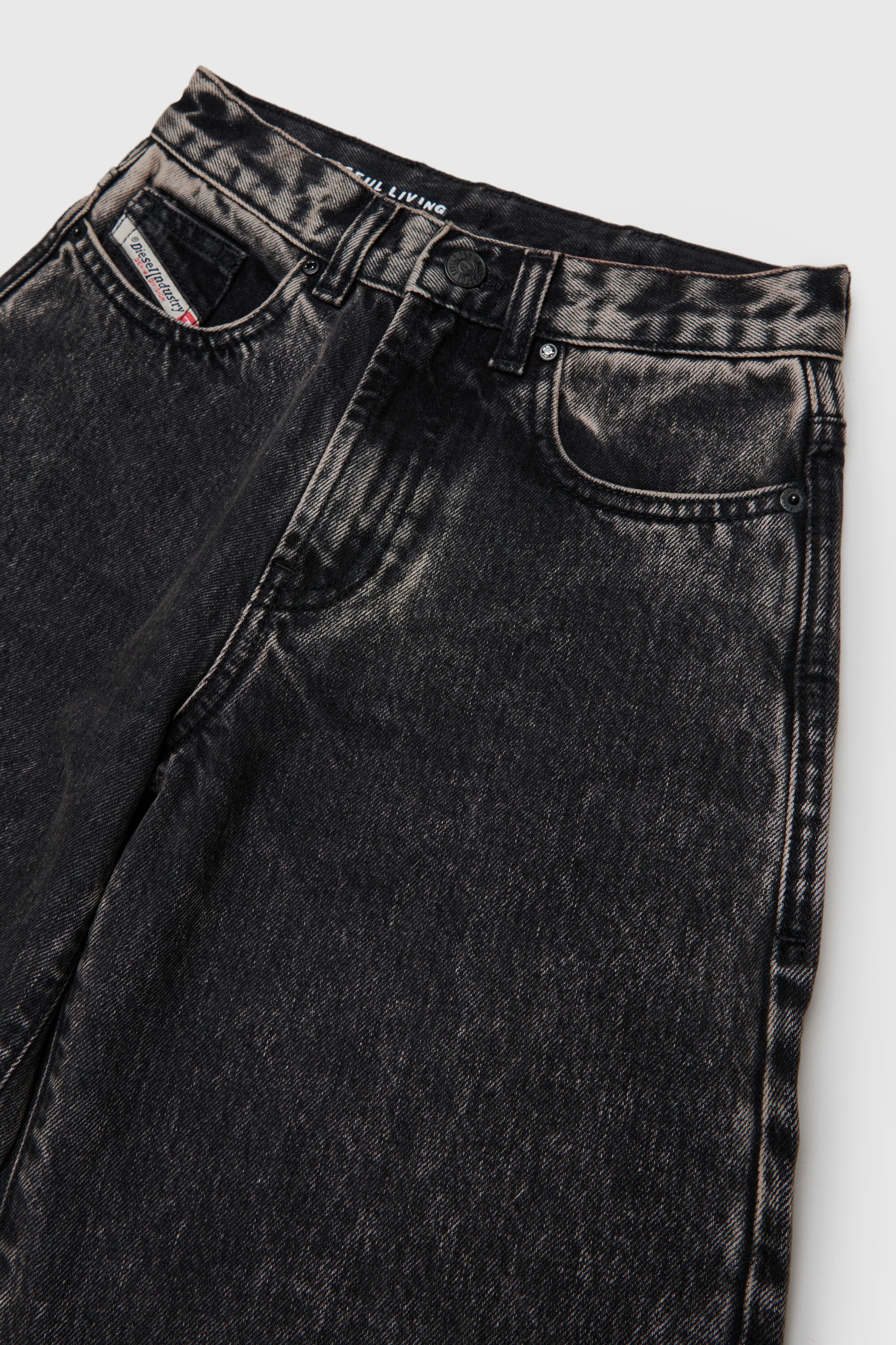 Diesel - D-MILTY-J Femme, Noir/Gris fonc&eacute; - Image 3