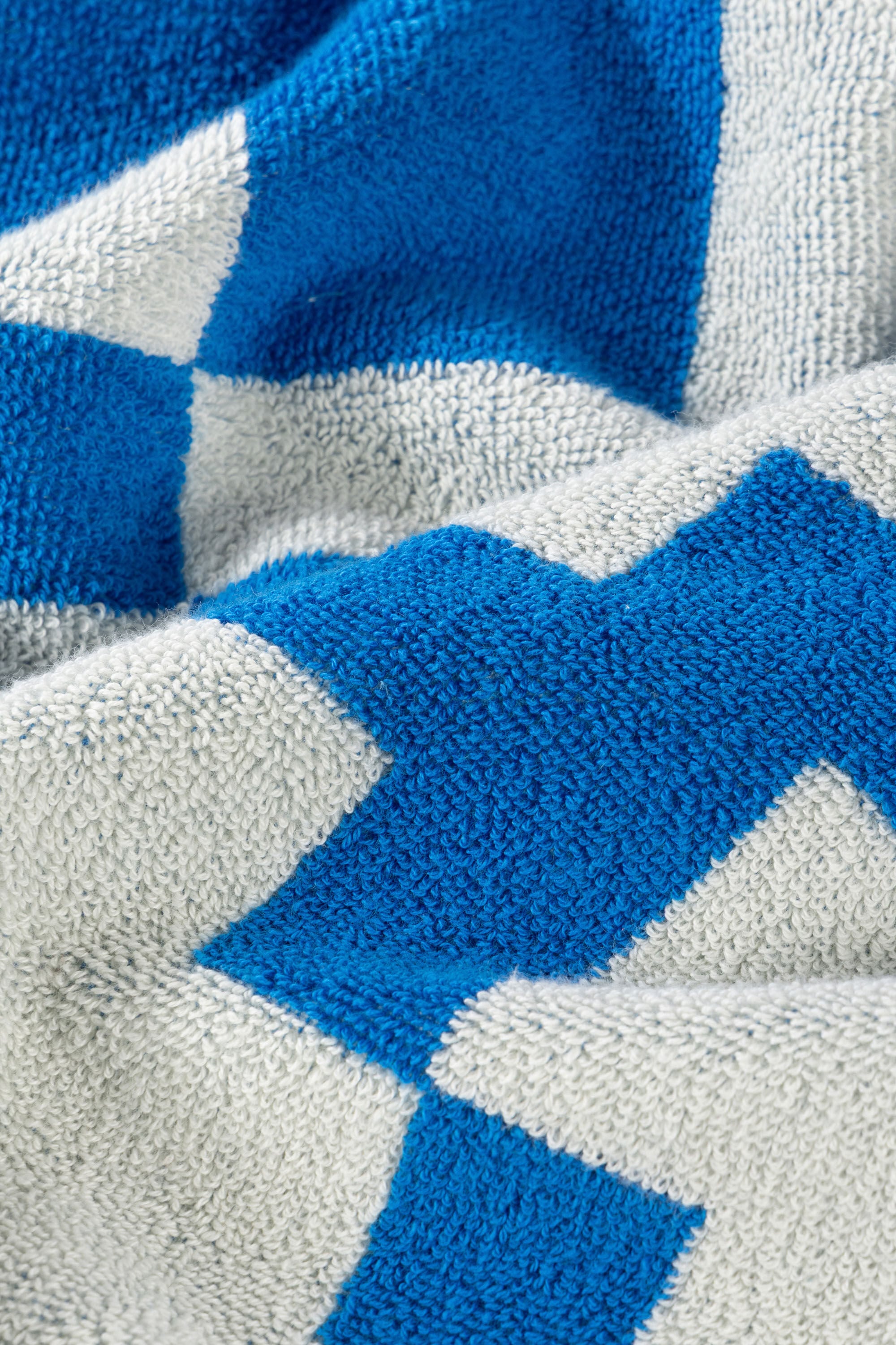 Diesel - 1018134  PIXEL TOYS 1 GREY/BLUE TOWEL, Serviette &eacute;ponge 100x180 cm Mixte in Bleu - 4