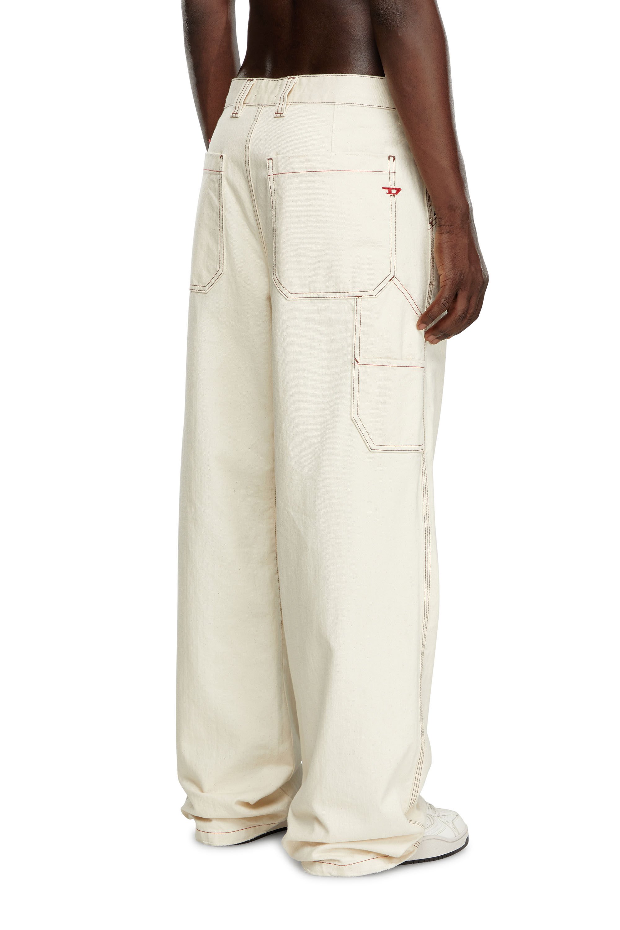 Diesel - Man Straight Jeans D-Livery 0GRDQ, White - Image 4