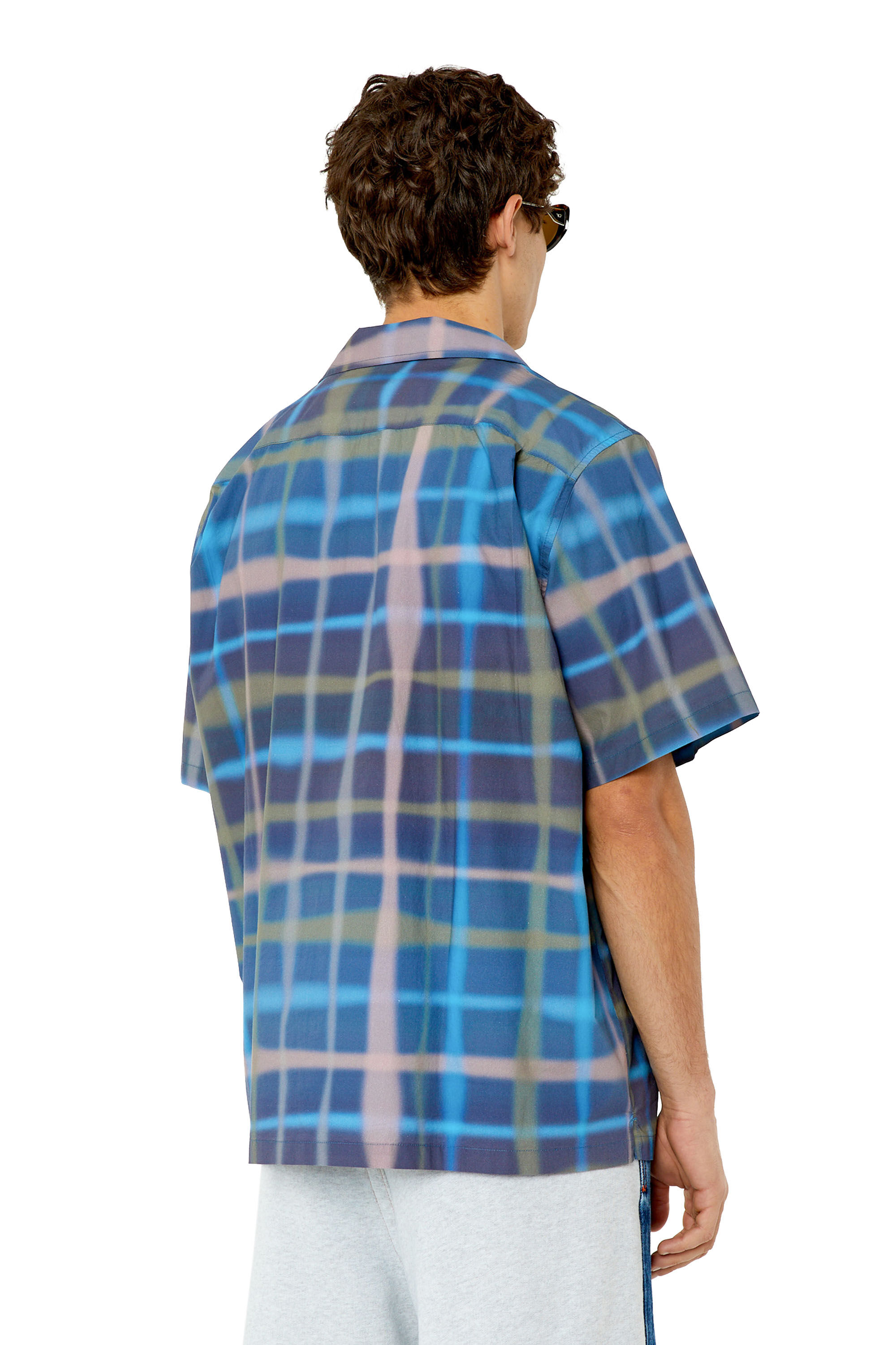 Diesel - S-FRANK-CHECK, Green/Blue - Image 4