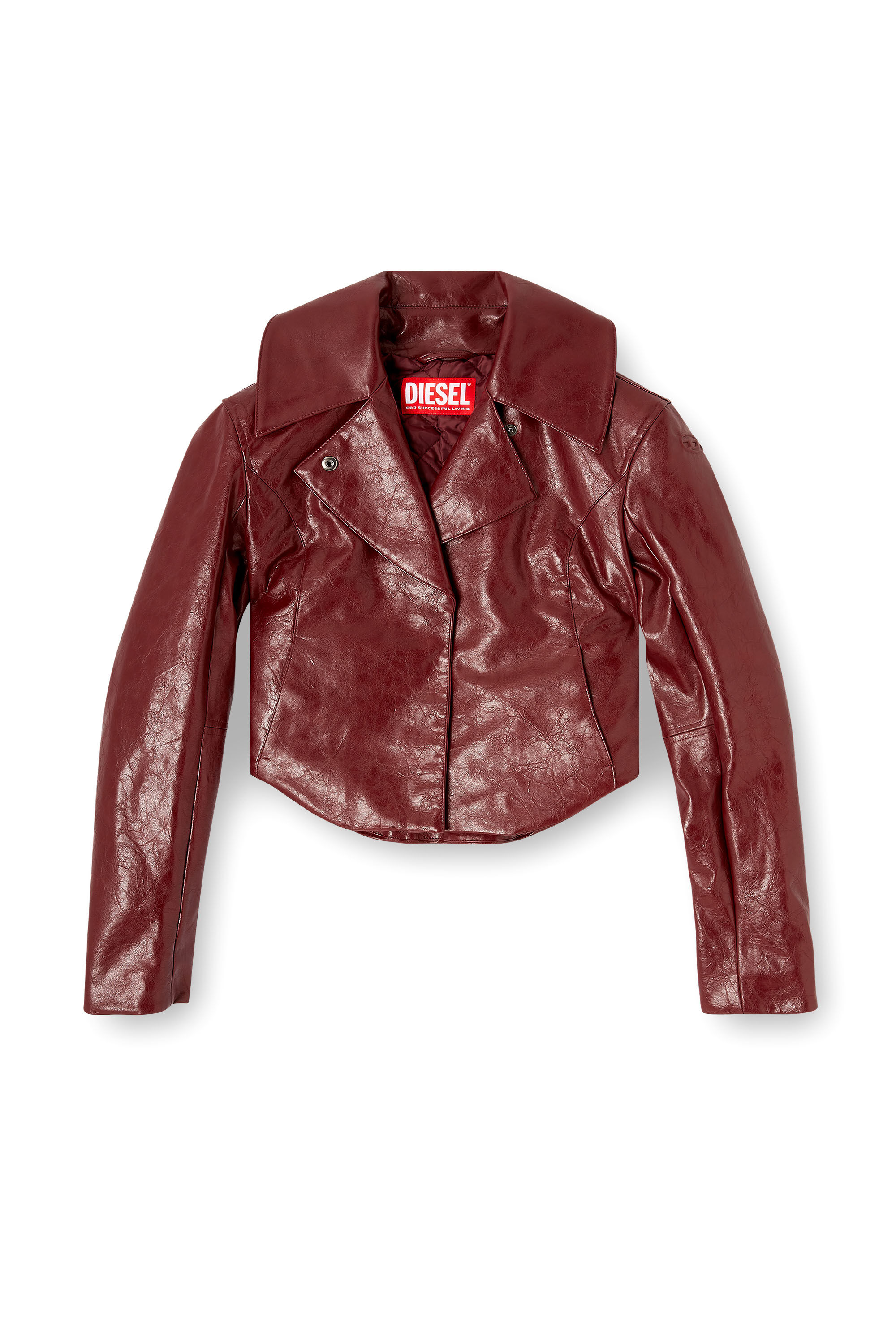 Diesel - G-AMECK, Veste ajustée en tissu enduit Femme in ToBeDefined - 2