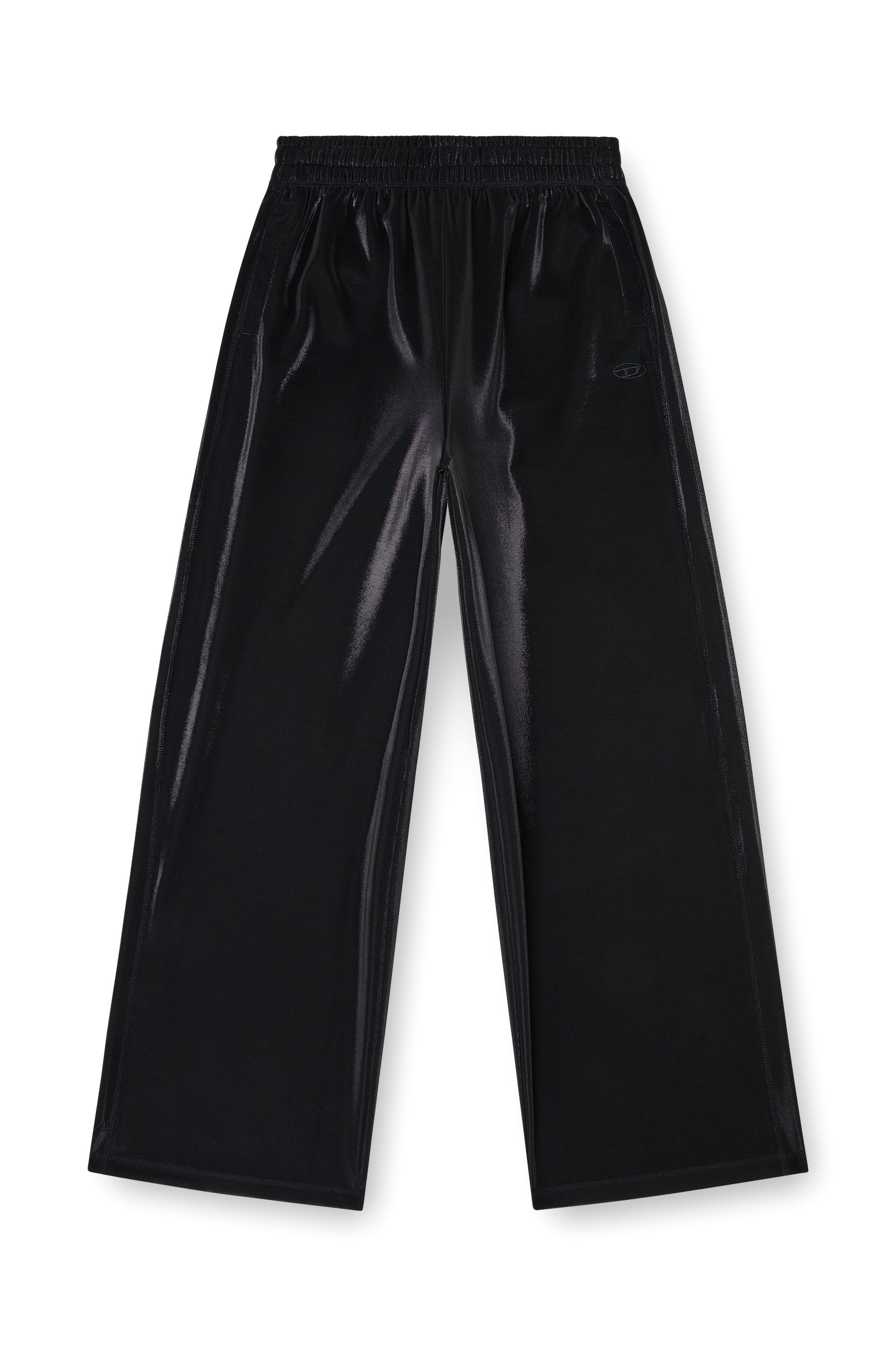 Diesel - P-ROSY, Pantalon de surv&ecirc;tement en piqu&eacute; brillant Femme in ToBeDefined - 2