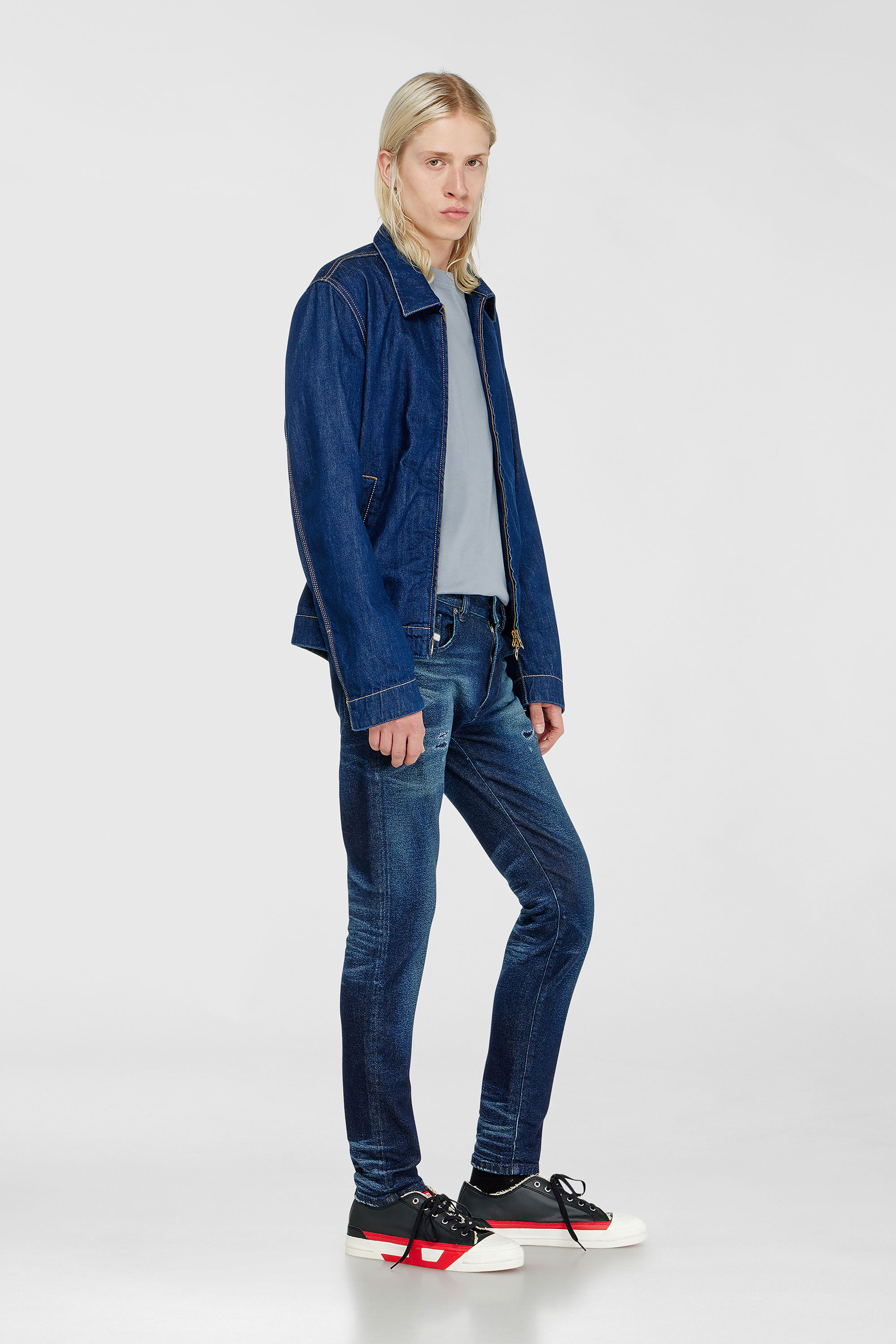 Diesel - Herren Slim Jeans 2019 D-Strukt 0KBBU, Dunkelblau - 1