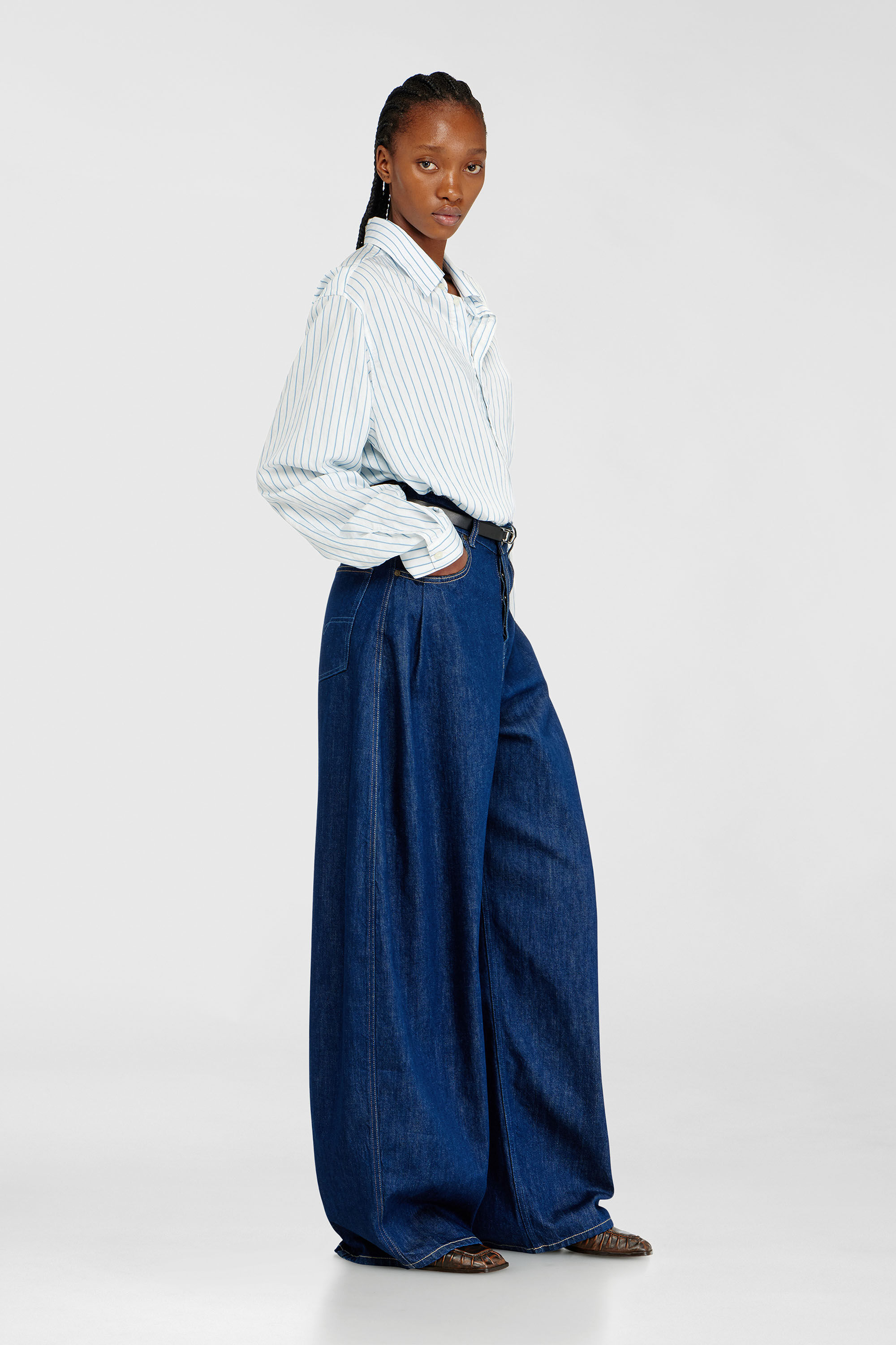Diesel - Relaxed Jeans 1987 D-Khelz 09Q09 Femme, Bleu Fonc&eacute; - Image 2