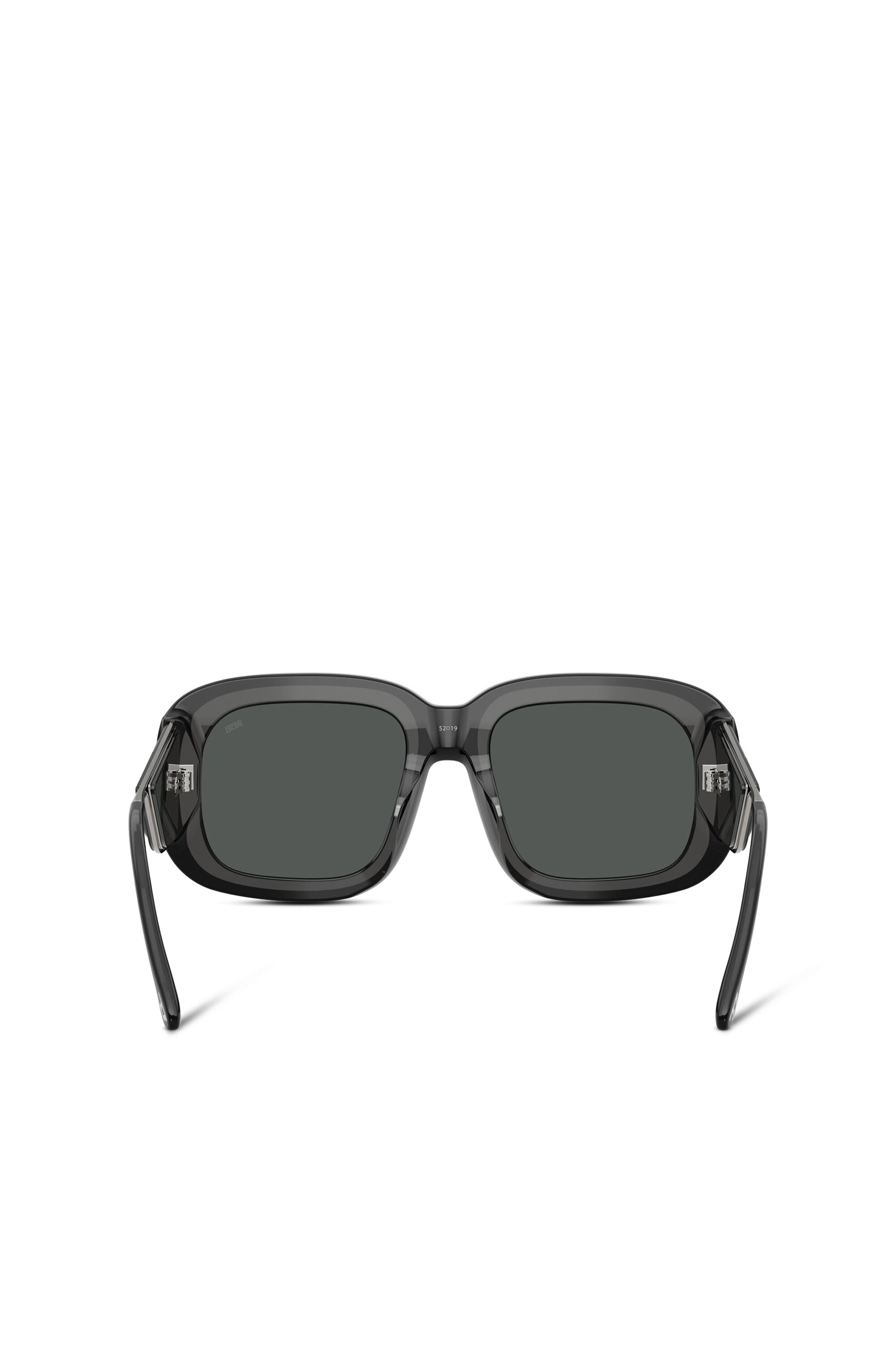 Diesel - 0DL2015U, Lunettes de soleil carr&eacute;es Mixte in Noir - 3
