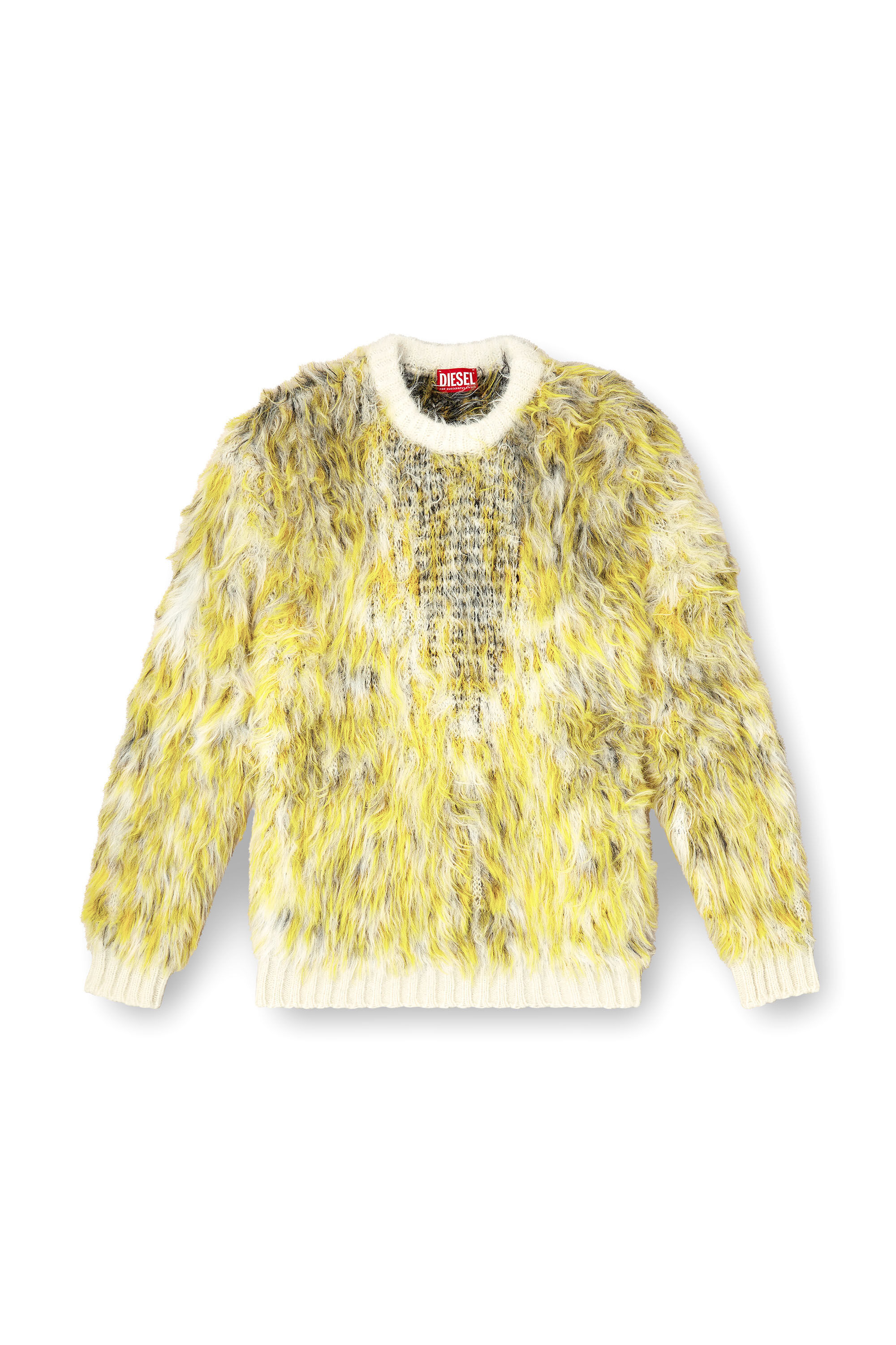 Diesel - K-ALLEN, Pull en maille jacquard duveteuse Homme in Polychrome - 2