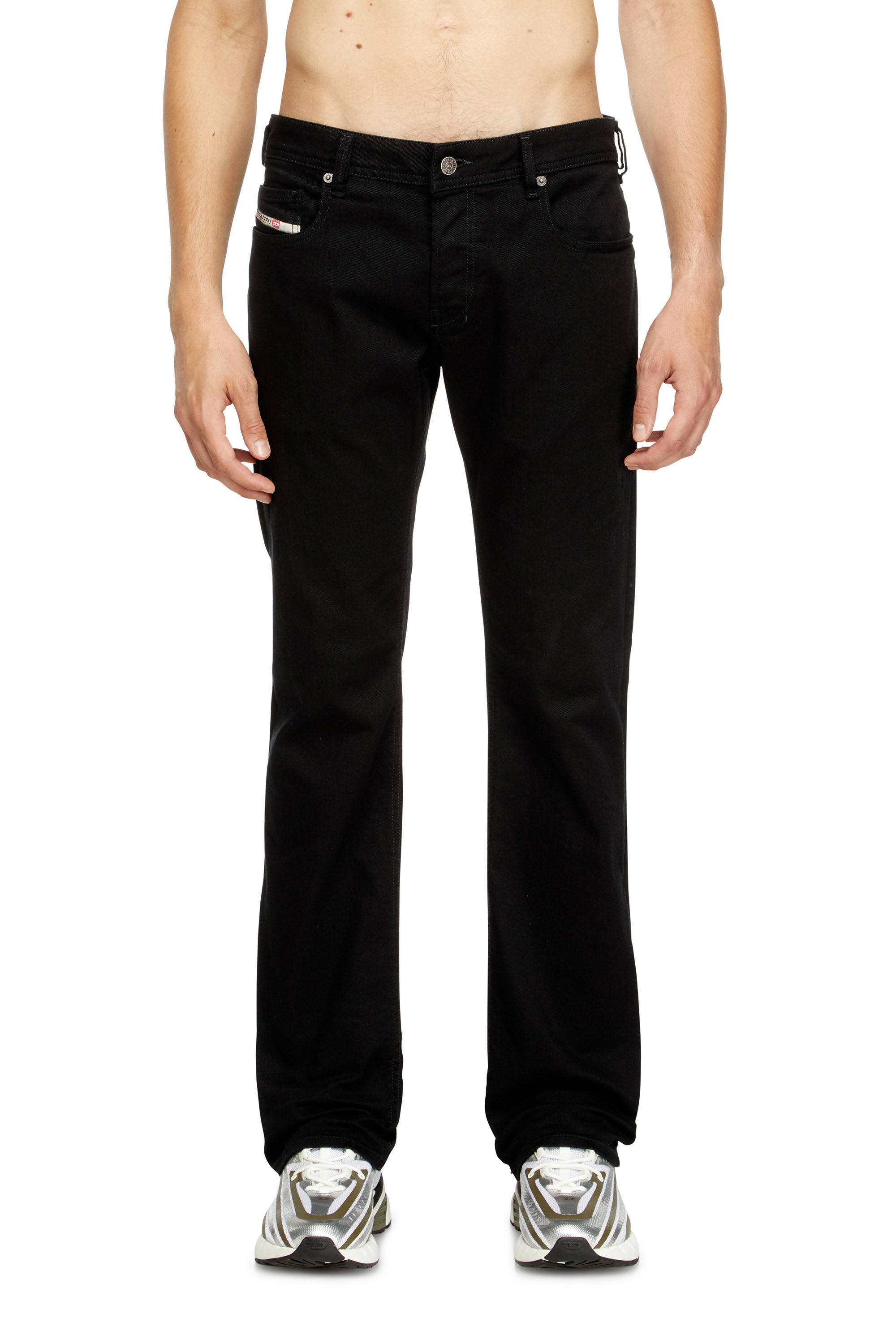 Diesel - Herren Bootcut Jeans 2007 Zatiny 0688H, Schwarz/Dunkelgrau - 3