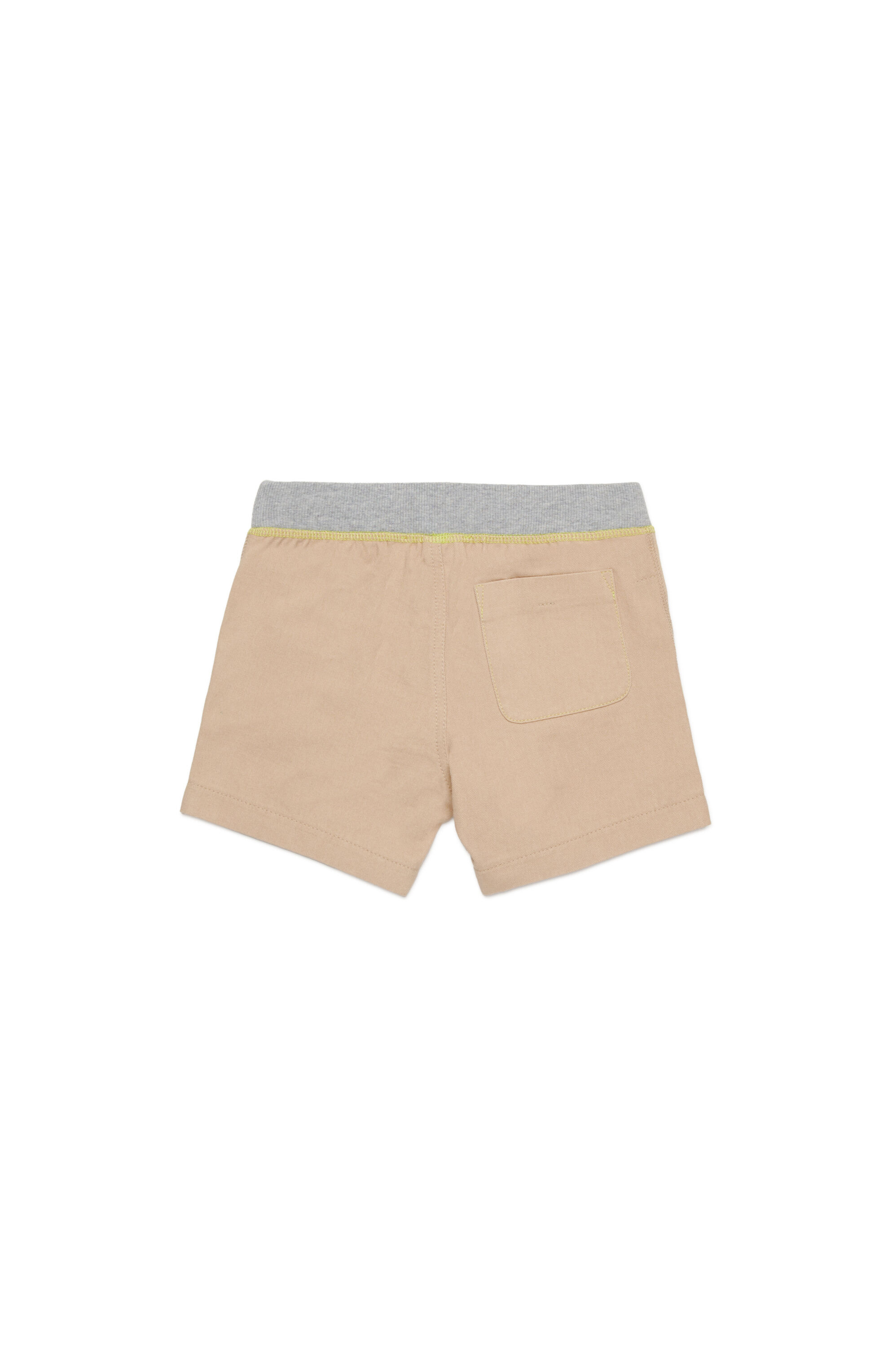 Diesel - POLFIB, Herren Shorts aus Jersey und Gabardine in Grau - 2