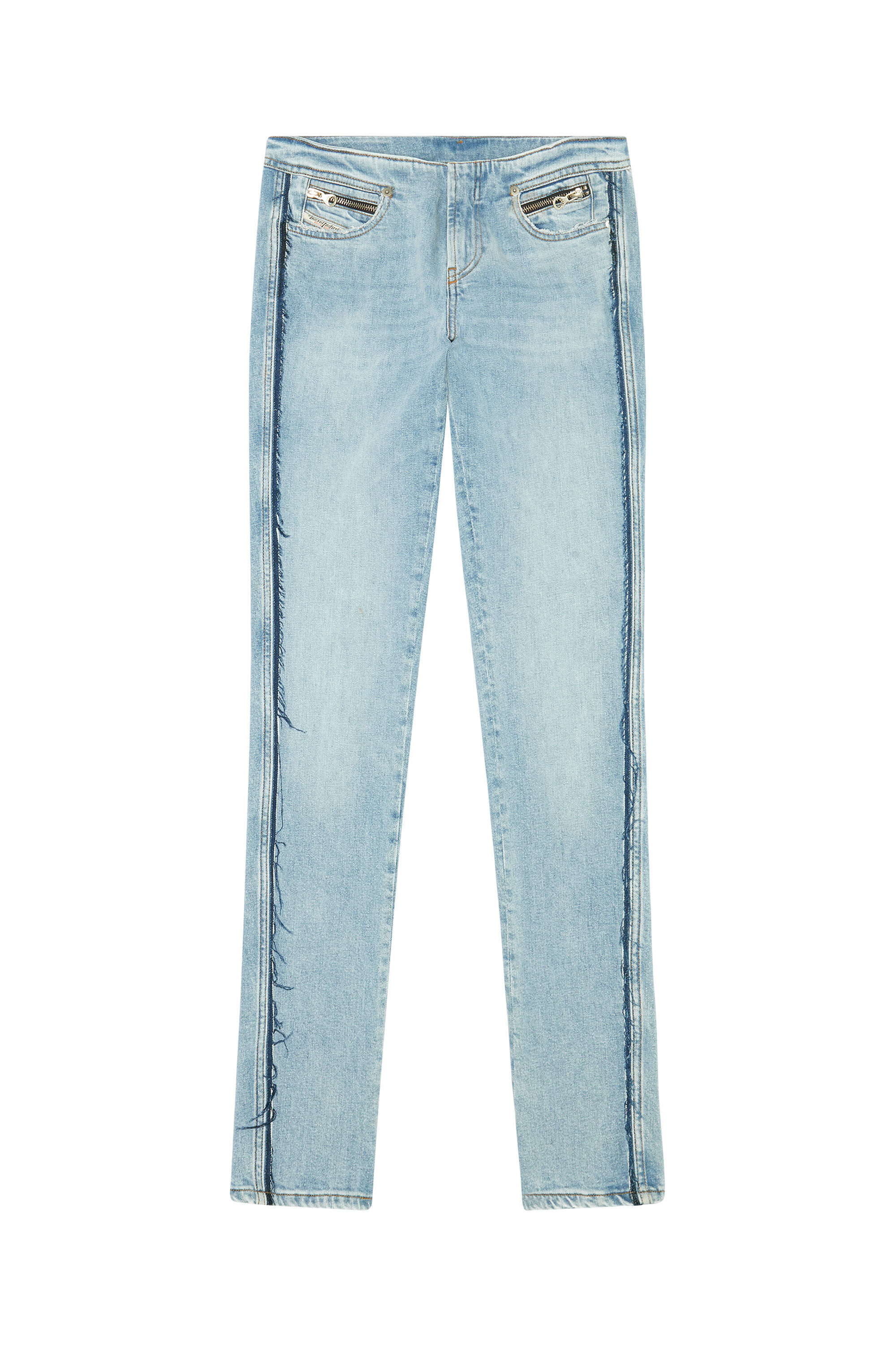 Diesel - Skinny Jeans D-Tail 09F41, Blu Chiaro - Image 2