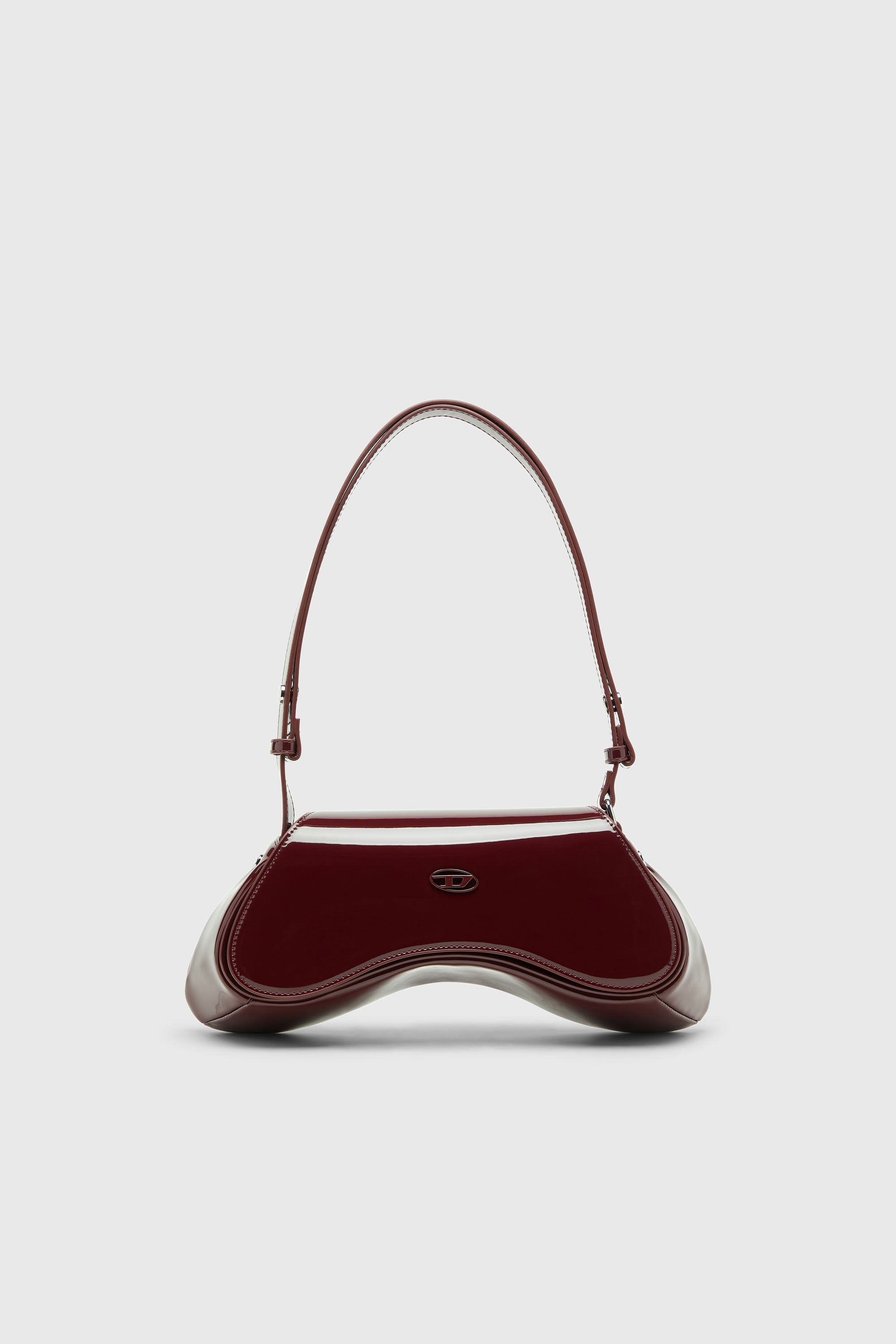 Diesel - PLAY CROSSBODY, Play-Borsa crossbody lucida Donna in Rosso - 2
