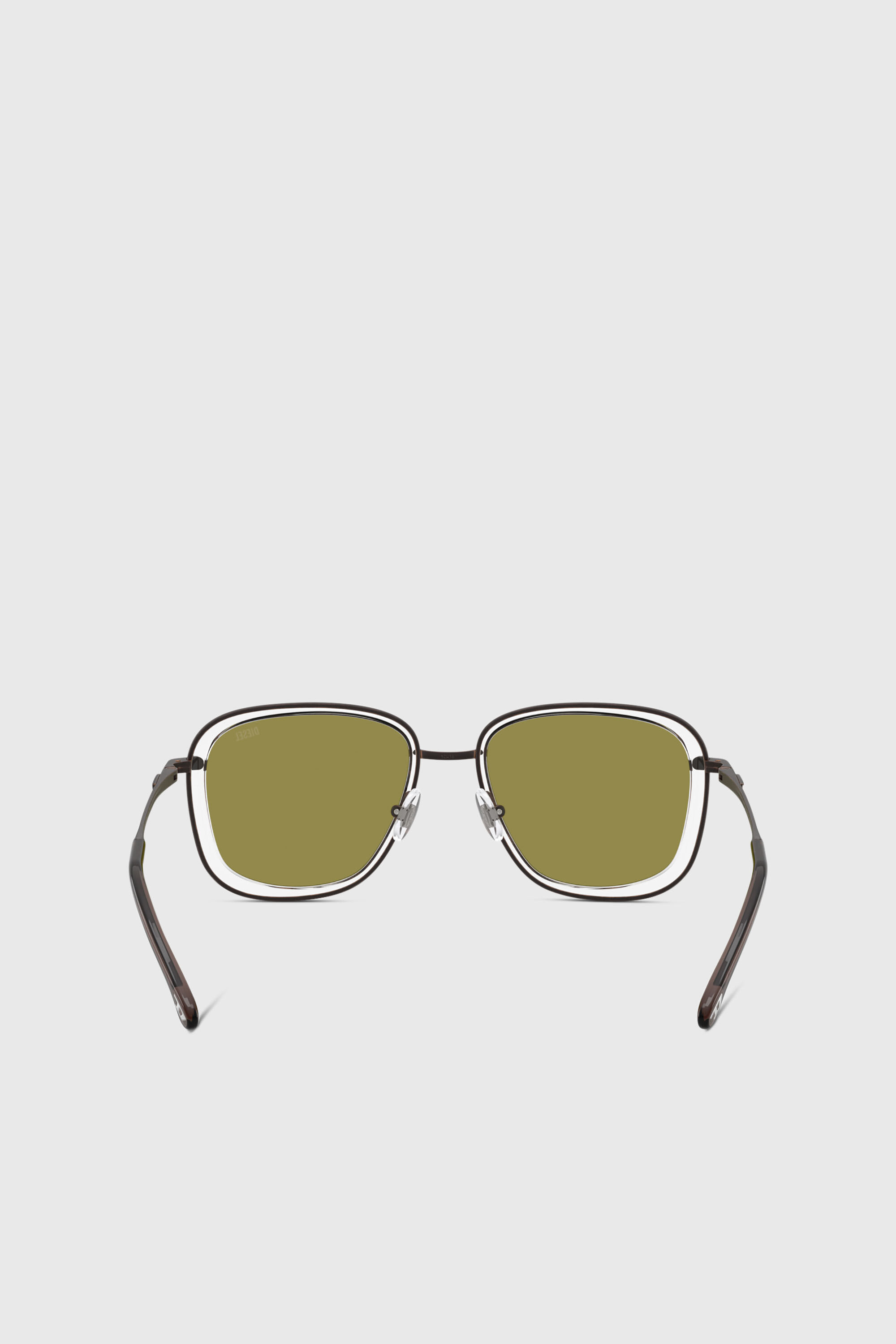 Diesel - 0DL1017, Unisex Quadratische Sonnenbrille in Gr&uuml;n - 3
