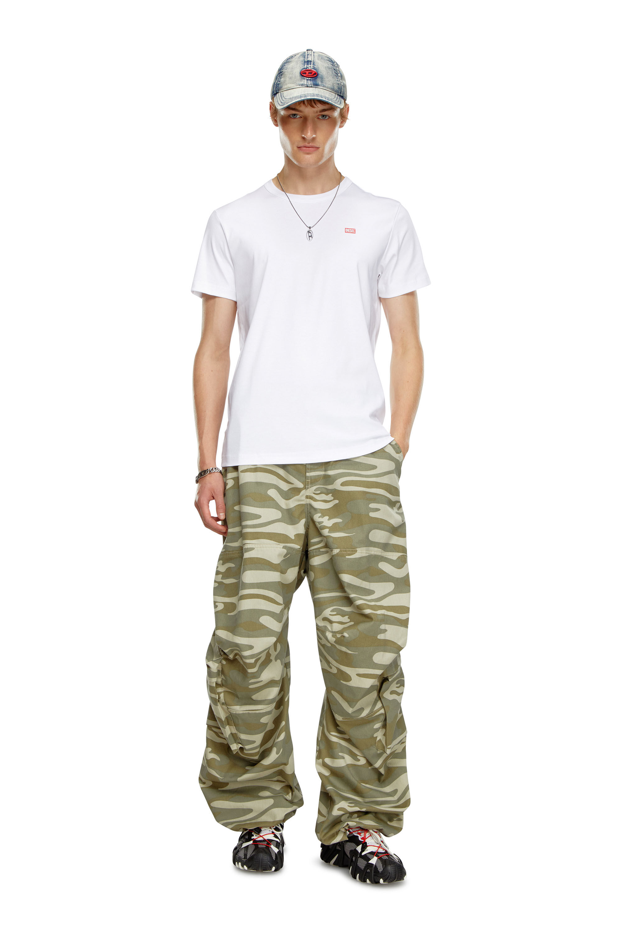 Diesel - T-MIEGOR-K77, Blanc - Image 1