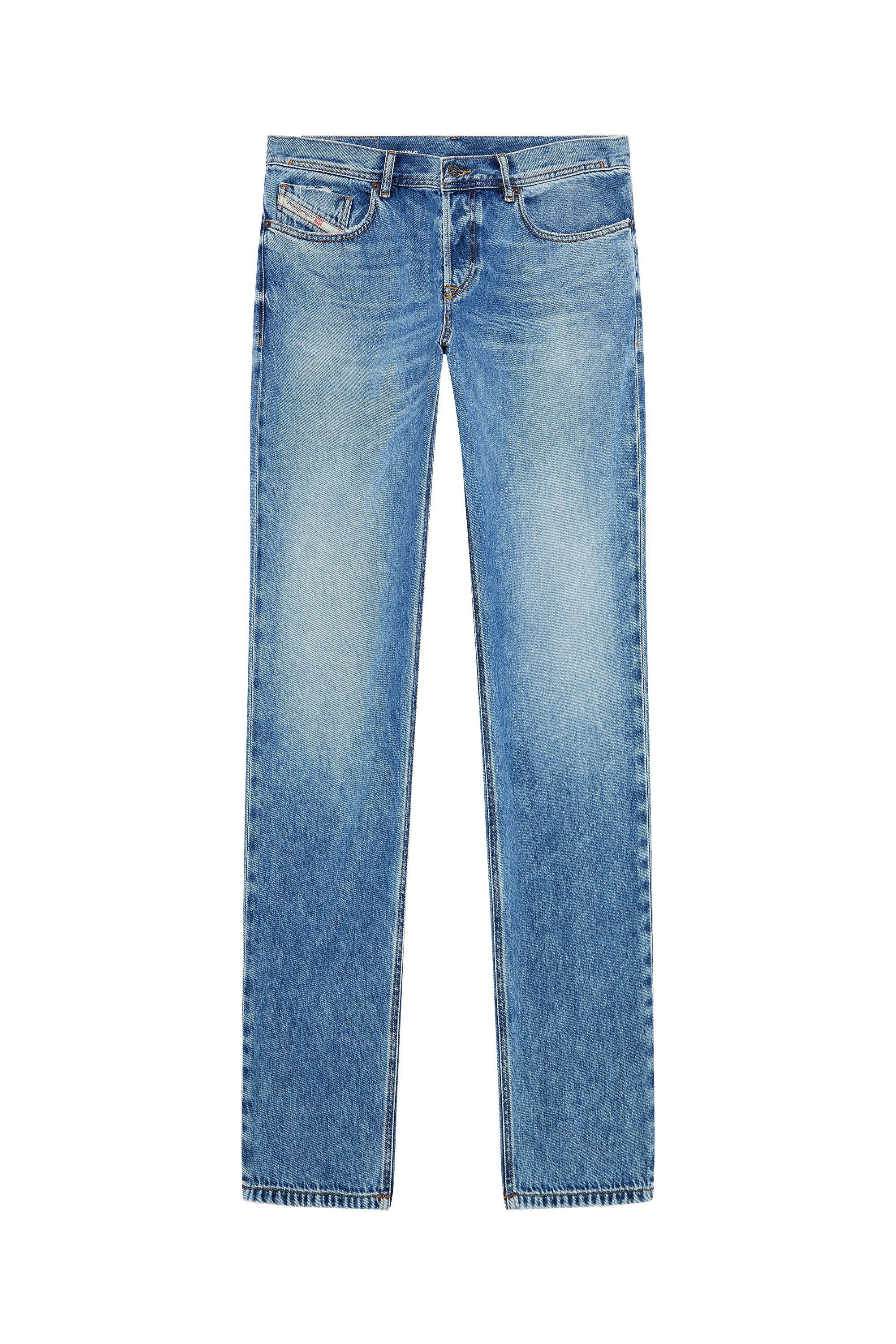Diesel - Homme Tapered Jeans 2023 D-Finitive 09H95, Bleu moyen - Image 2